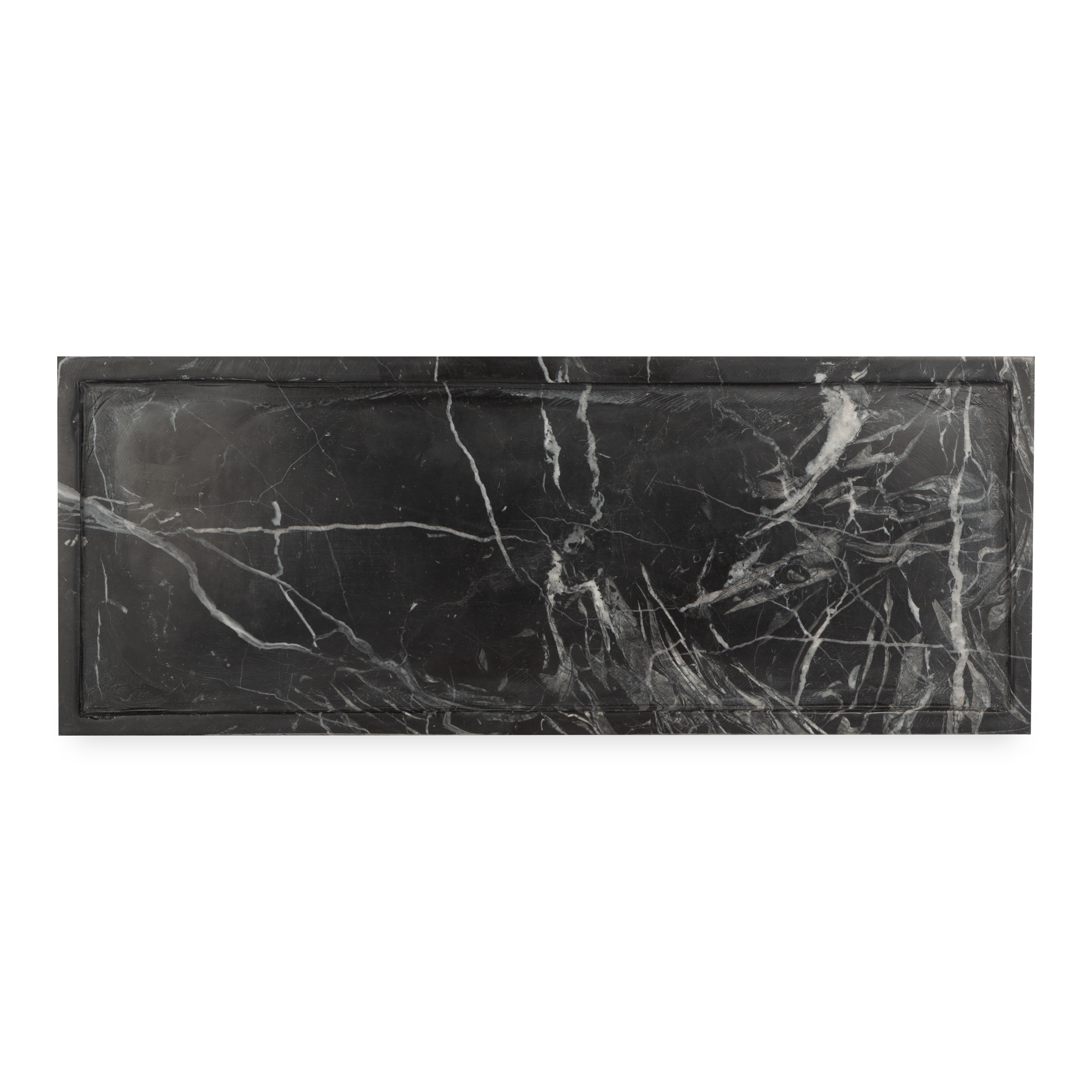 Black Marble Soap Dish - Elegant Bathroom Organizer for Luxury Showers & Spa Decor | Perfect for Modern & Minimalist Bathrooms