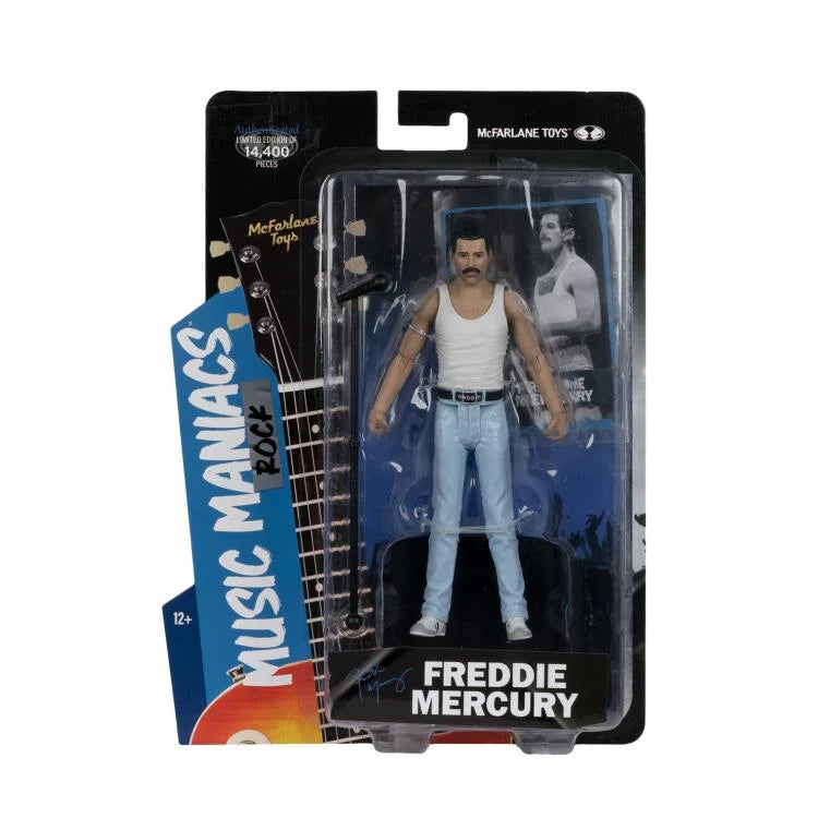 Freddie Mercury Action Figure - Limited Edition Collectible for Music Maniacs | Perfect for Queen Fans, Gift for Rock Music Lovers, Display for Home & Office Decor