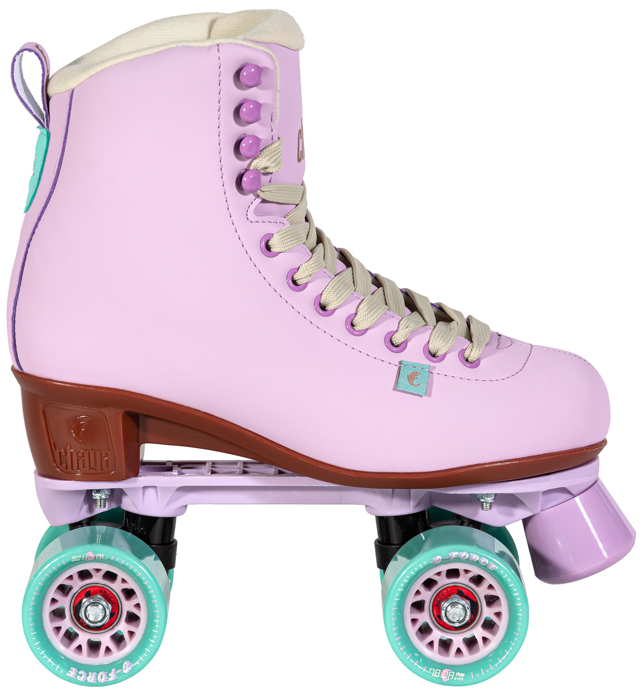Chaya Melrose Lavender Roller Skates for Women - Outdoor & Indoor Skating - Comfortable Quad Roller Skates for Beginners & Adults - Perfect for Rinks, Parks & Fitness