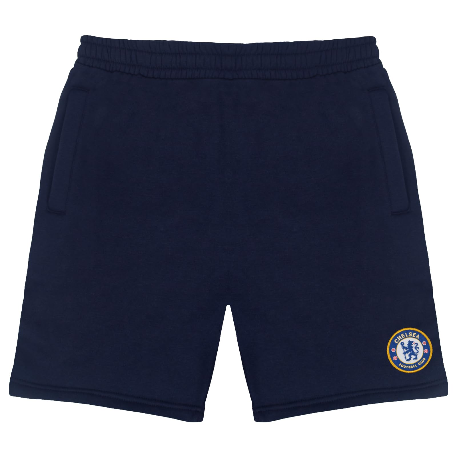 Chelsea FC Official Soccer Gift - Men's Fleece Jogger Shorts for Fans, Comfortable Athletic Lounge Wear for Game Day & Casual Outfits