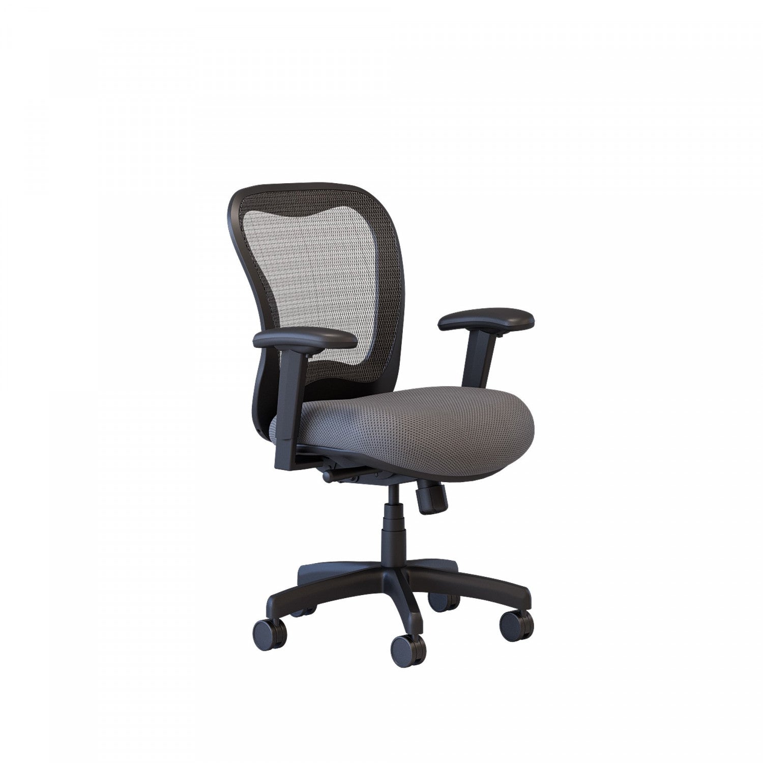 Ergonomic Elijah Office Chair with Adjustable Height - Grey - Perfect for Home Office, Gaming & Workspace Comfort
