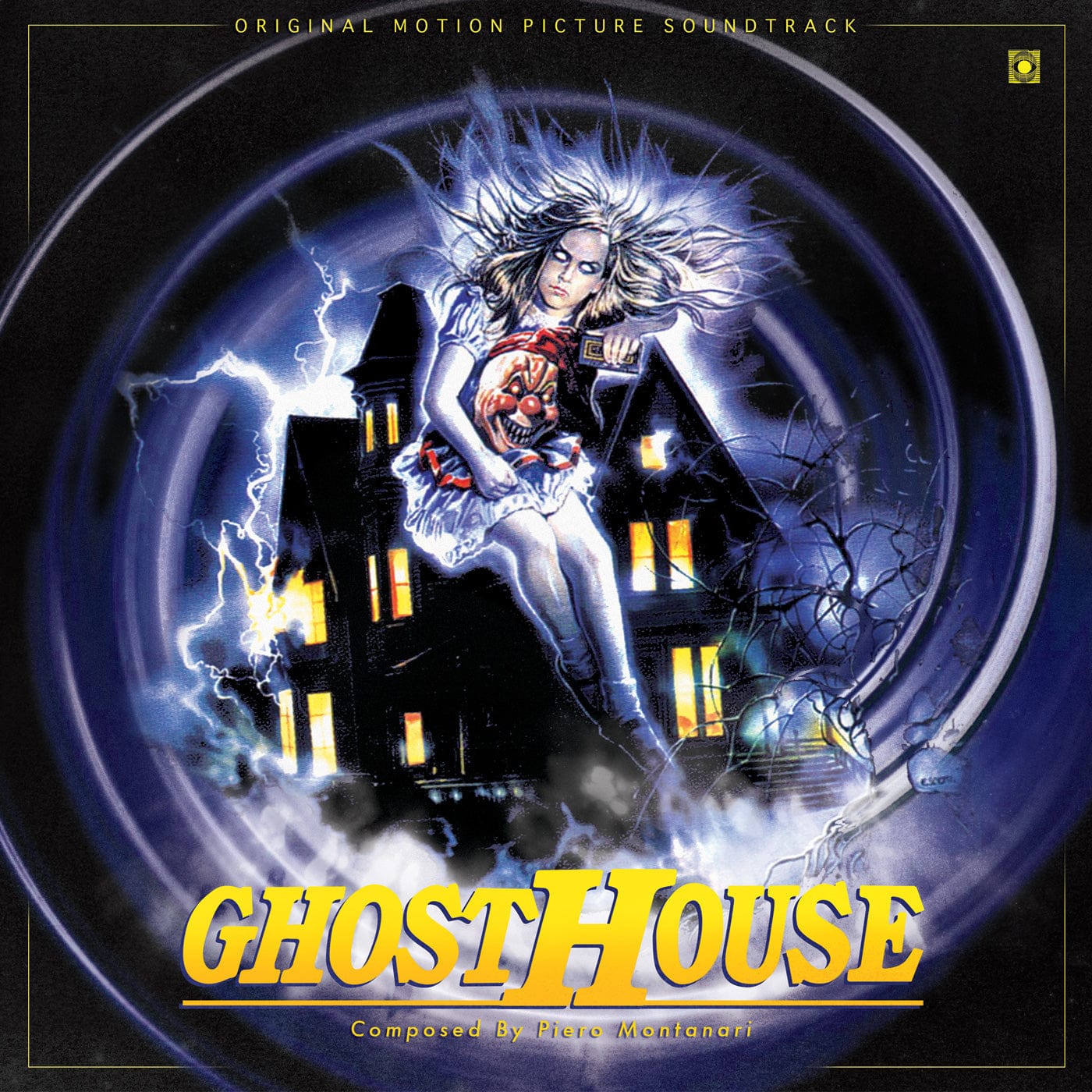 Ghosthouse Original Motion Picture Soundtrack LP Vinyl Record - Horror Movie Soundtrack for Collectors & Film Enthusiasts - Perfect for Halloween Parties & Home Theater Nights