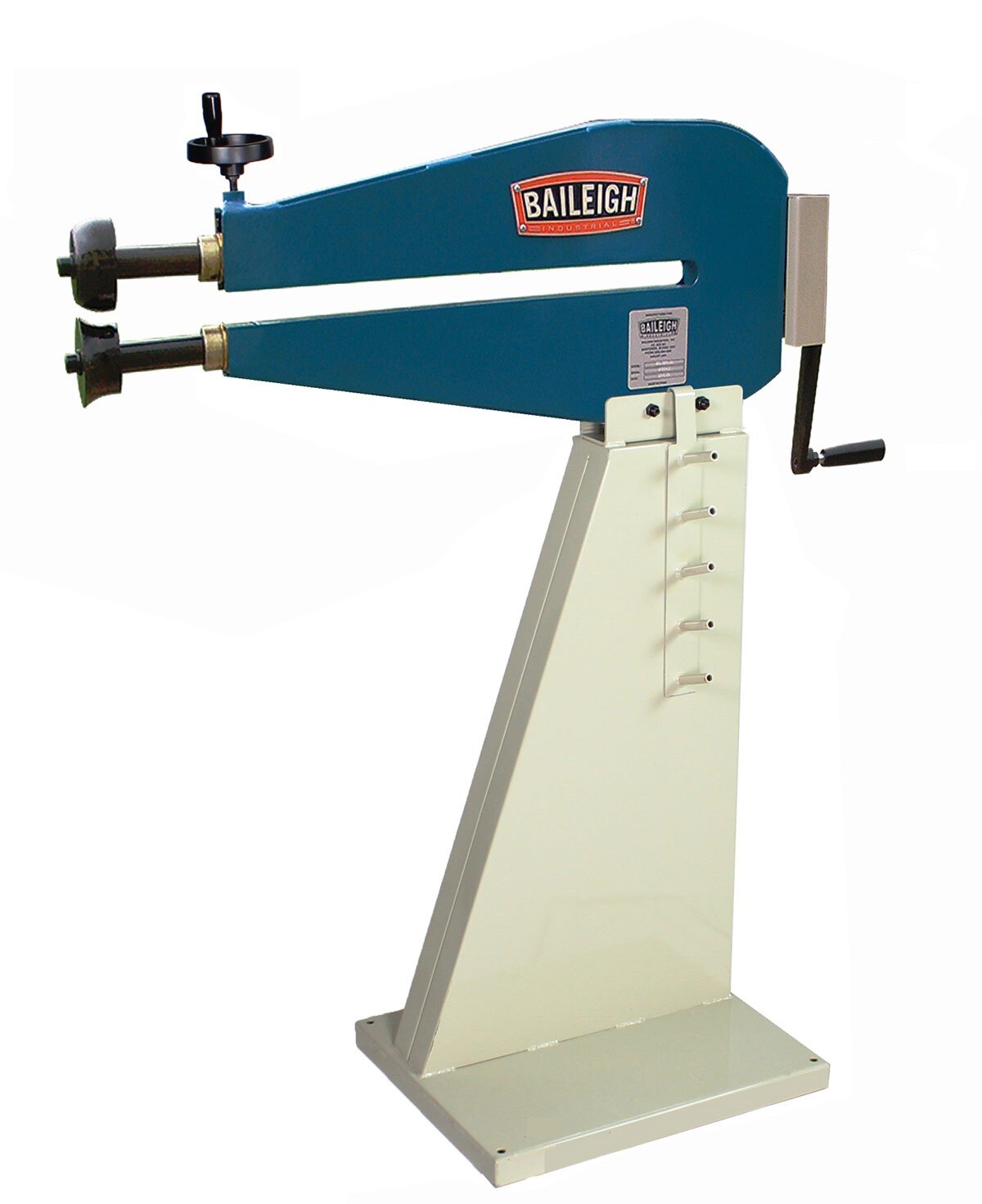 Baileigh Industrial BA9 1000935 BR-18M 24-Inch Bead Roller - Metal Forming Tool for Sheet Metal Fabrication, Automotive Repair & DIY Projects