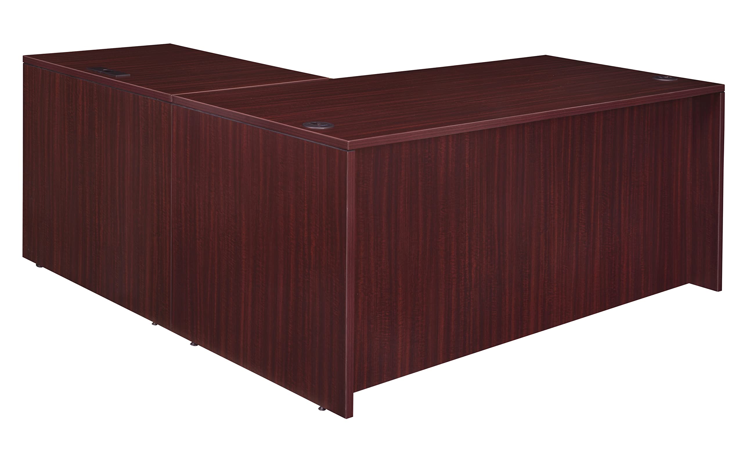 Regency Desk 60 x 30 Inches Mahogany Wood Executive Office Desk - Perfect for Home Office, Study Room & Professional Workspace