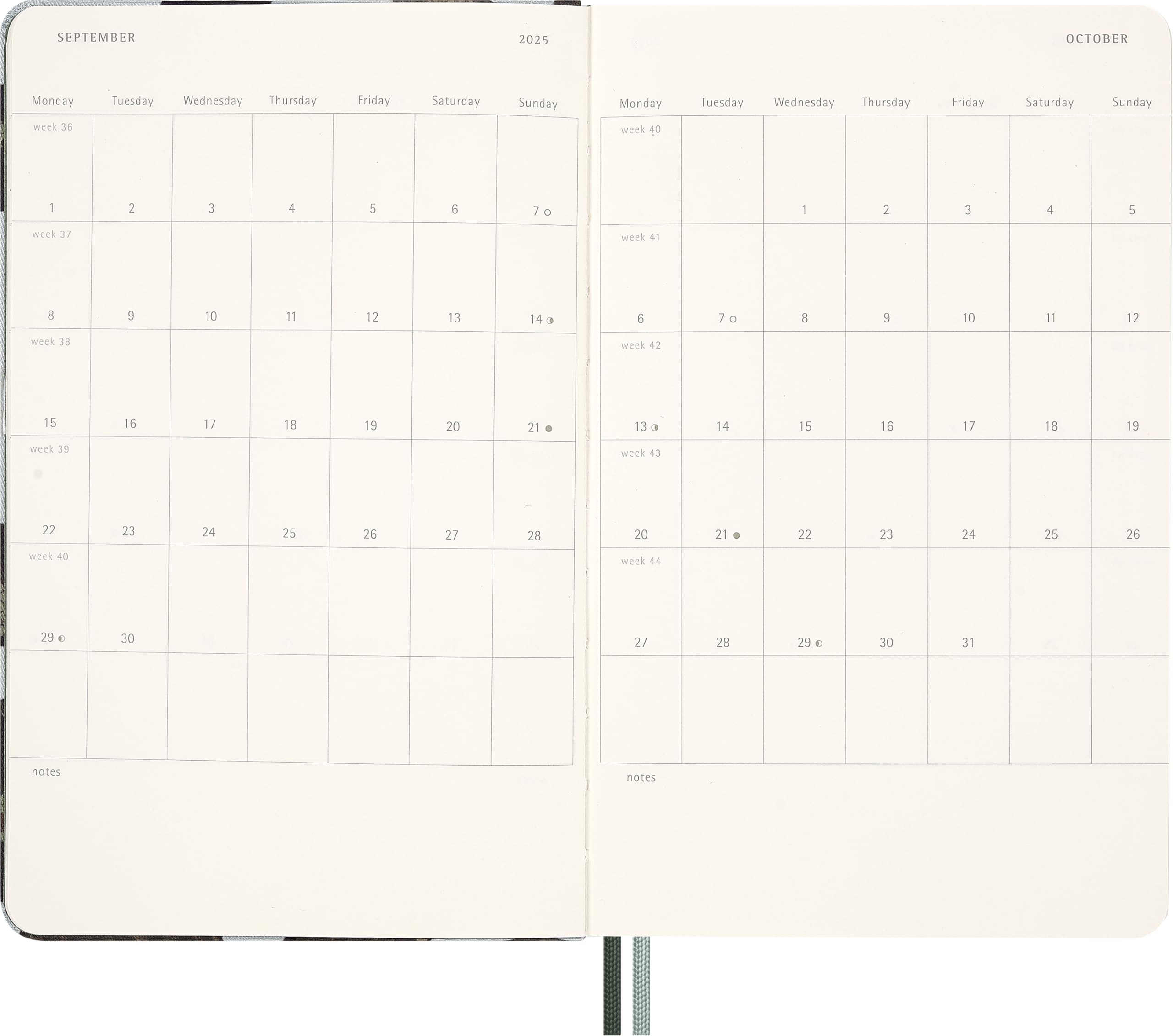 Moleskine Limited Edition 2025 Year of the Snake 12-Month Weekly Planner - Hard Cover, Large (5