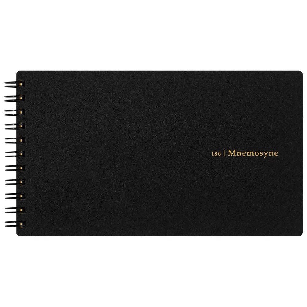 Maruman Mnemosyne Grid Ringed Notepad - Premium Spiral Notebook for Note Taking, Journaling & Sketching - Ideal for Students, Office Work & Creative Projects