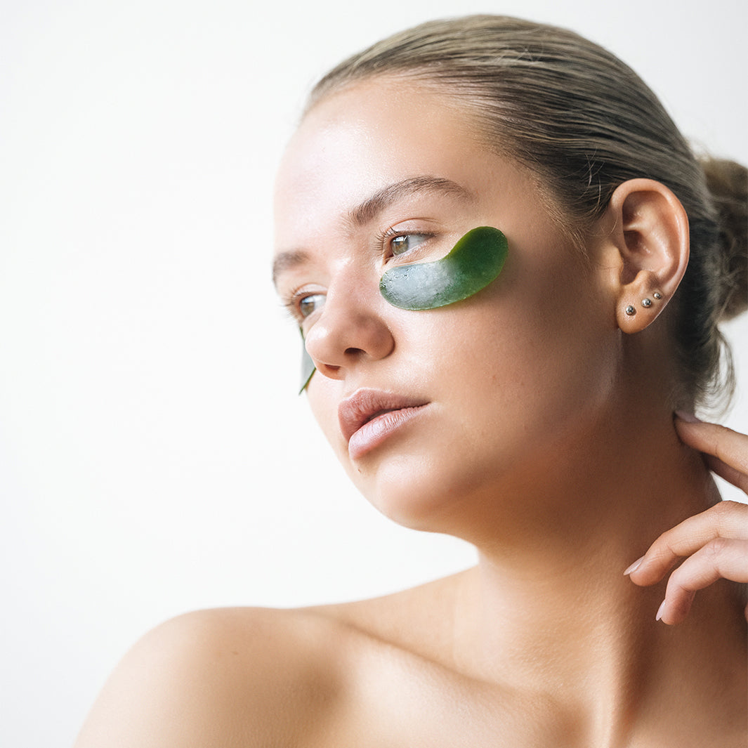VOYA Renewal Eyes Seaweed Eye Masks - Hydrating & Anti-Aging Under Eye Treatment for Dark Circles & Puffiness | Perfect for Spa Nights, Travel & Self-Care Routines