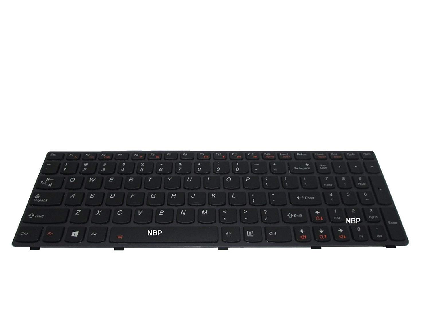 Original Genuine Backlit Keyboard for Lenovo IdeaPad Y580 Laptop - Replacement Part #25203122 | Perfect for Gaming, Typing & Office Work
