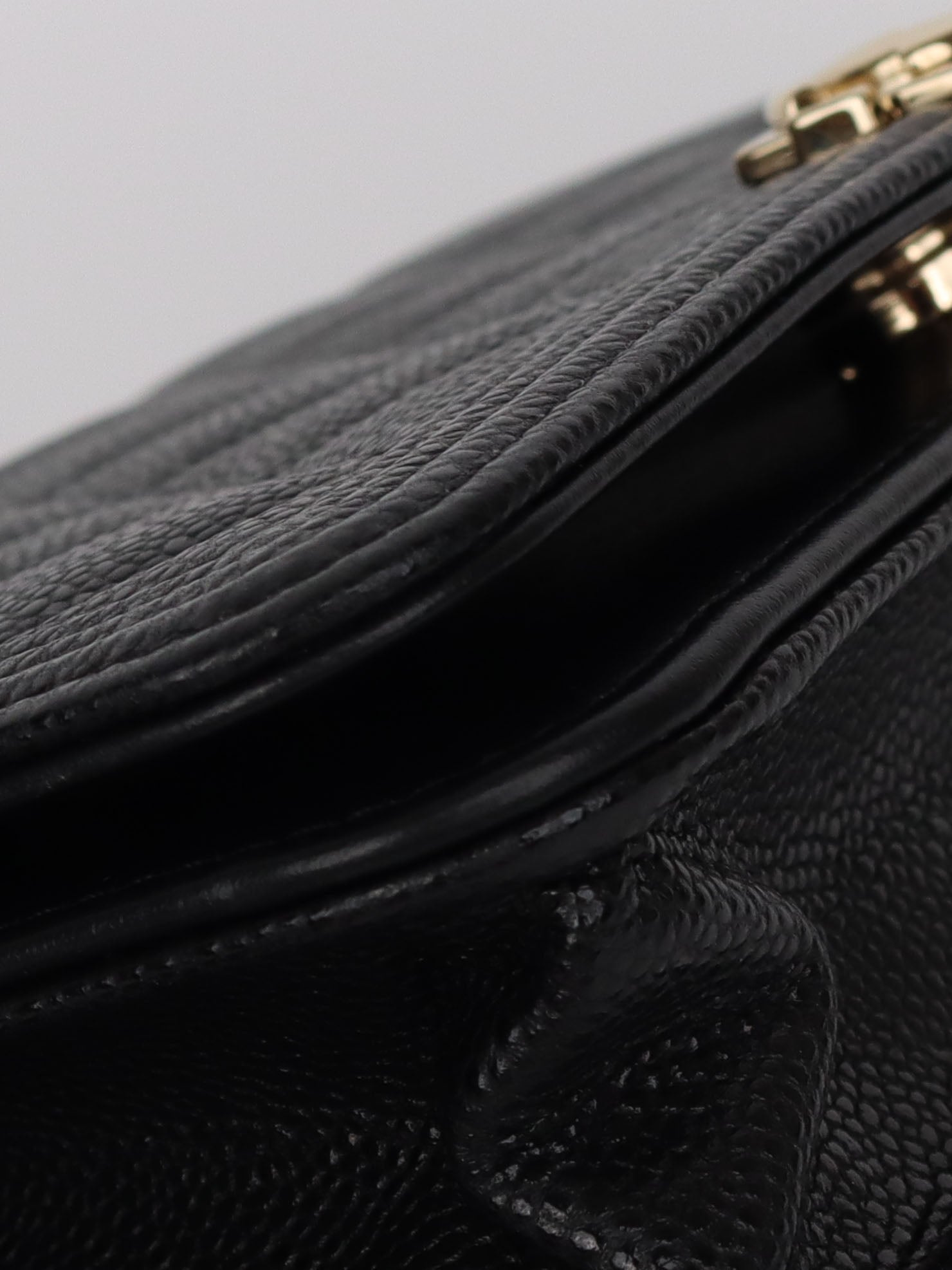 Chanel Black Caviar Leather Boy Wallet on Chain Crossbody Bag - Luxury Designer Handbag for Women, Perfect for Evening Parties & Date Nights