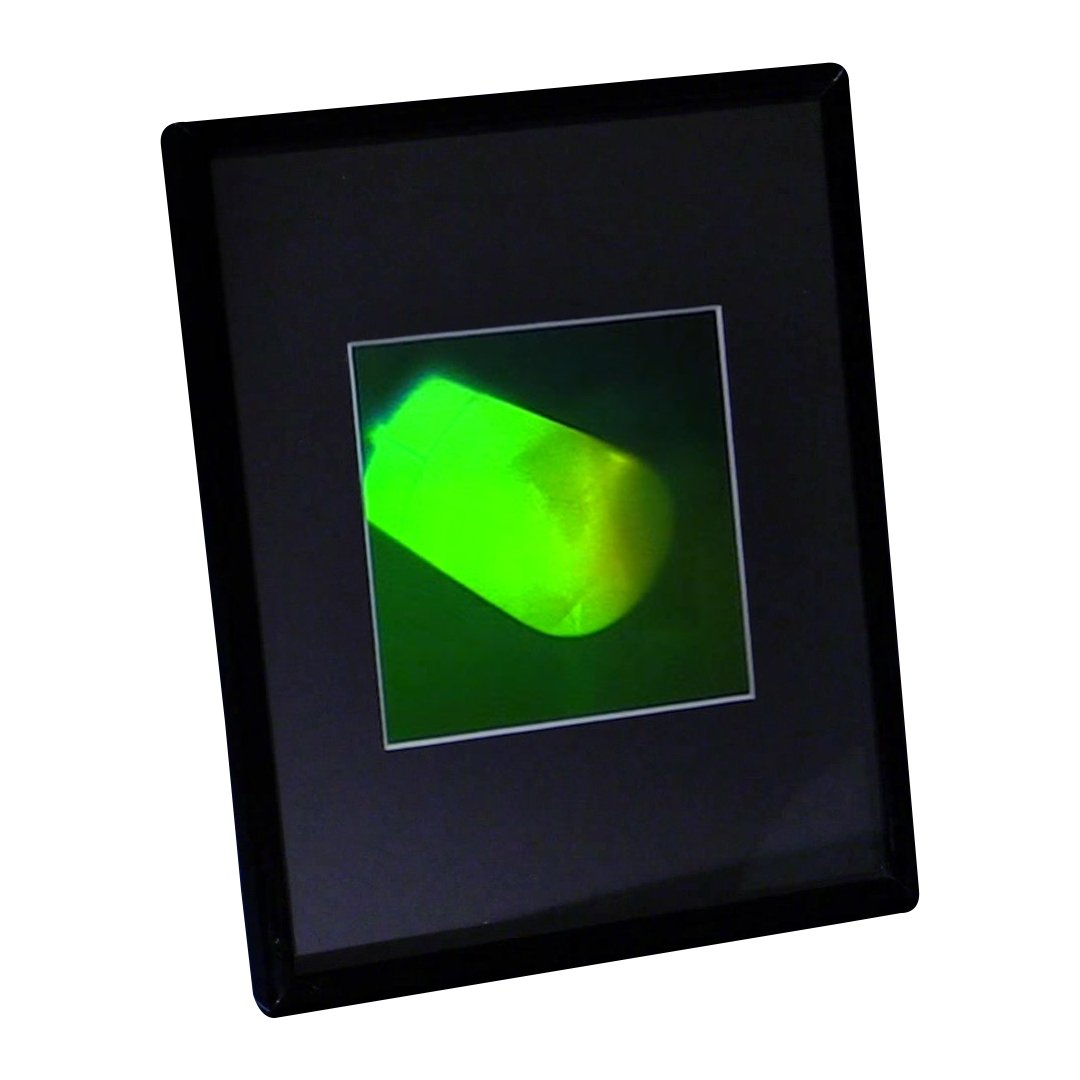 3D Holographic Mouse Multi-Channel Framed Picture - Collectible Photopolymer Film Art for Home Decor, Office Display & Unique Gift Ideas