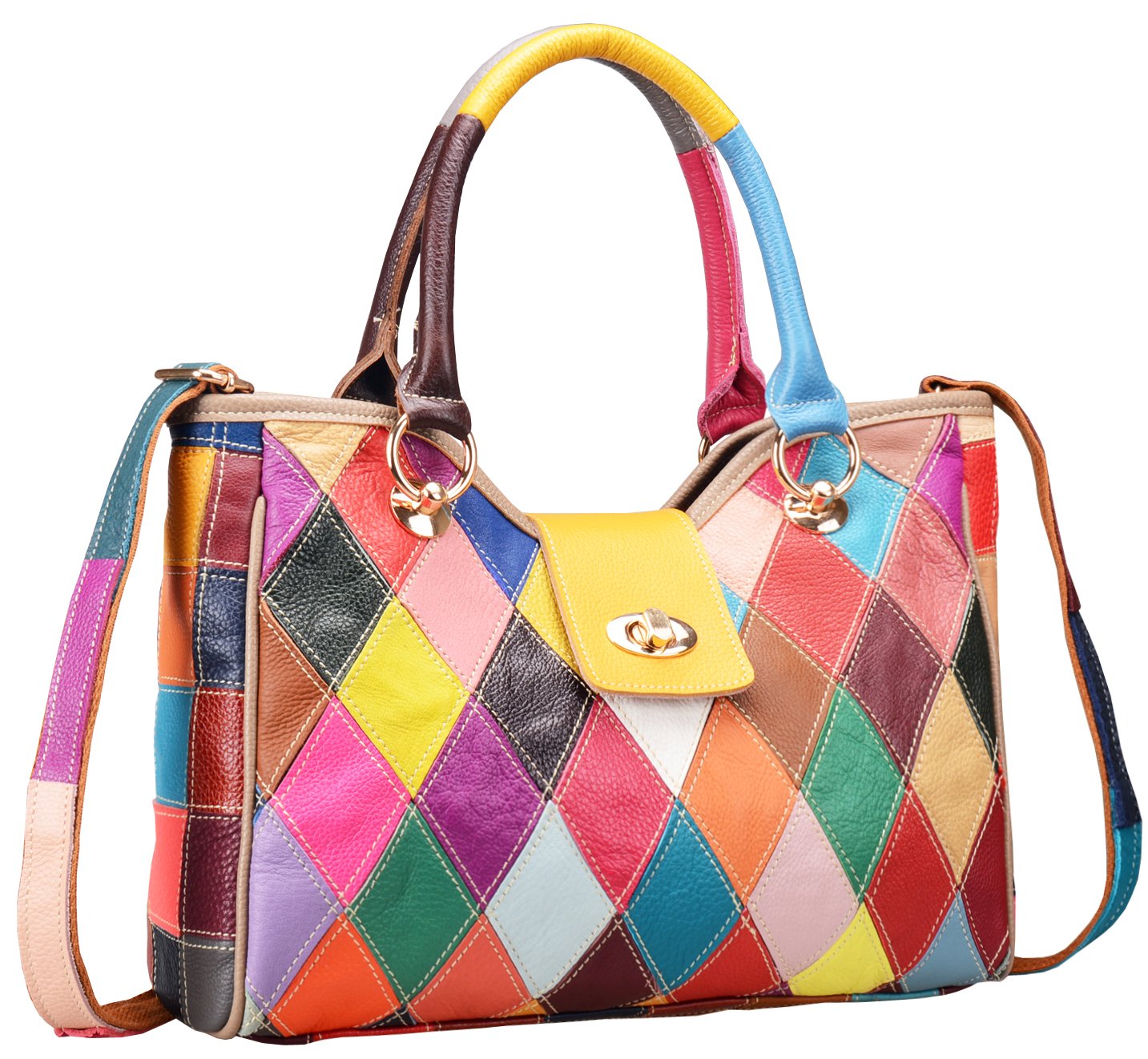 Authentic Genuine Leather Handbags for Women - Stylish Crossbody Bags, Multi-Color Tote Purses & Designer Hobo Shoulder Bags | Perfect for Work, Travel & Everyday Use