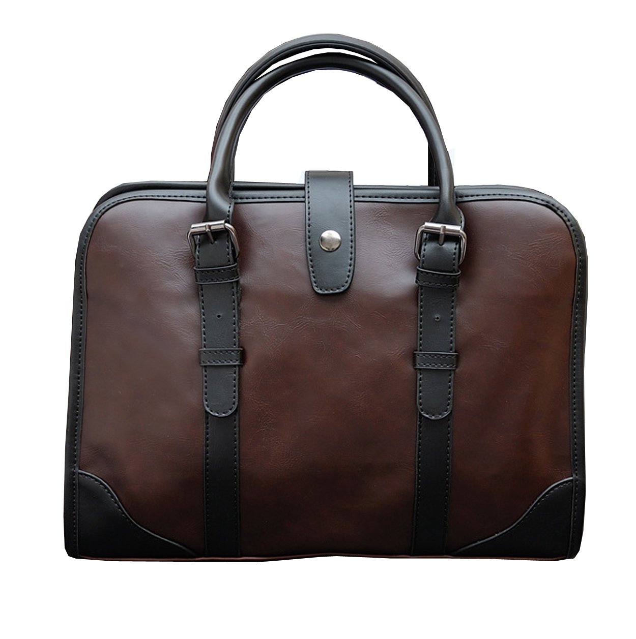 Stylish Crossbody Tote Bag for Women & Men - PU Leather Messenger Briefcase Satchel - Perfect for Work, Travel & Daily Commute
