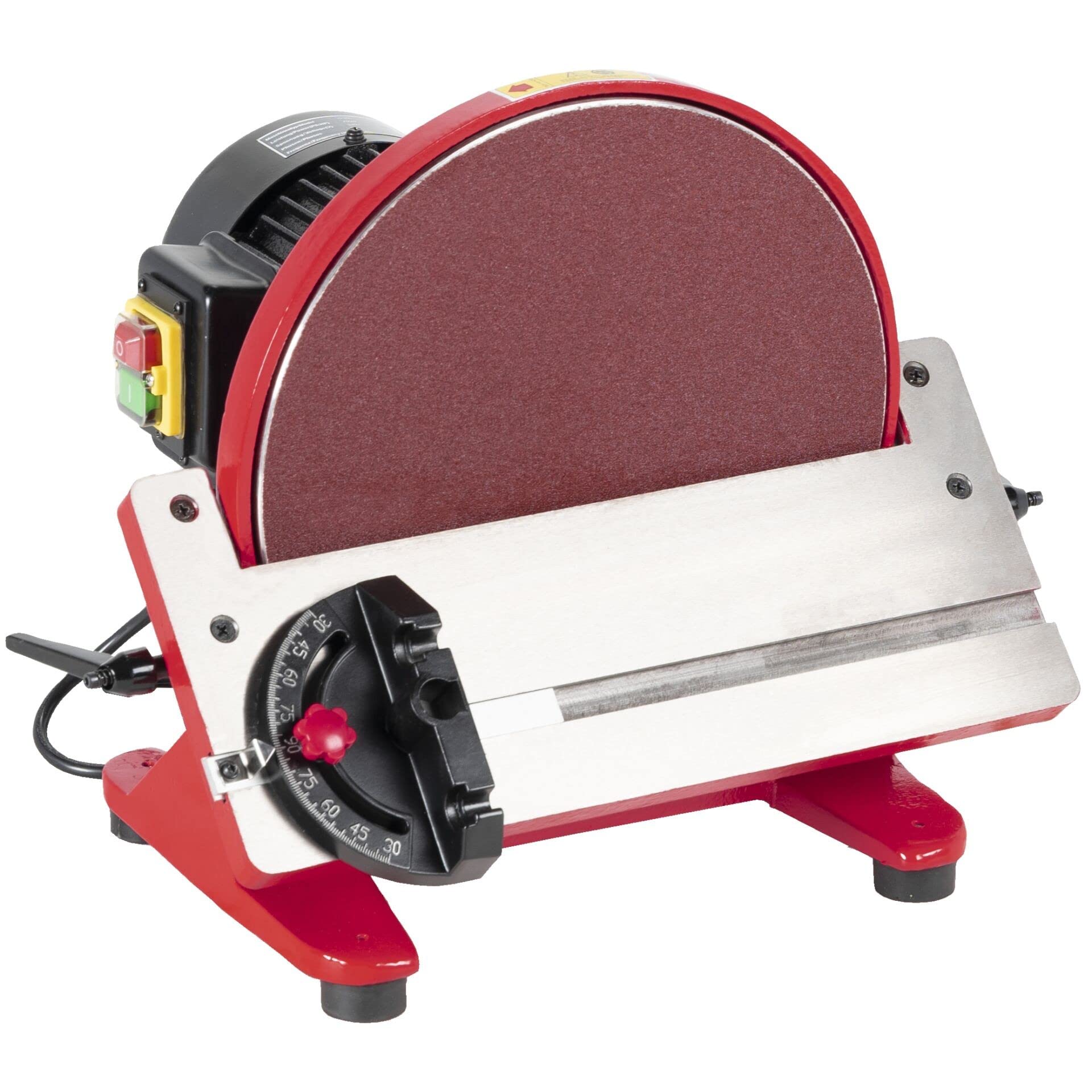 Holzmann TS305 230V Professional Disc Sander - Heavy Duty Woodworking & Metal Sanding Tool for DIY Projects & Workshops