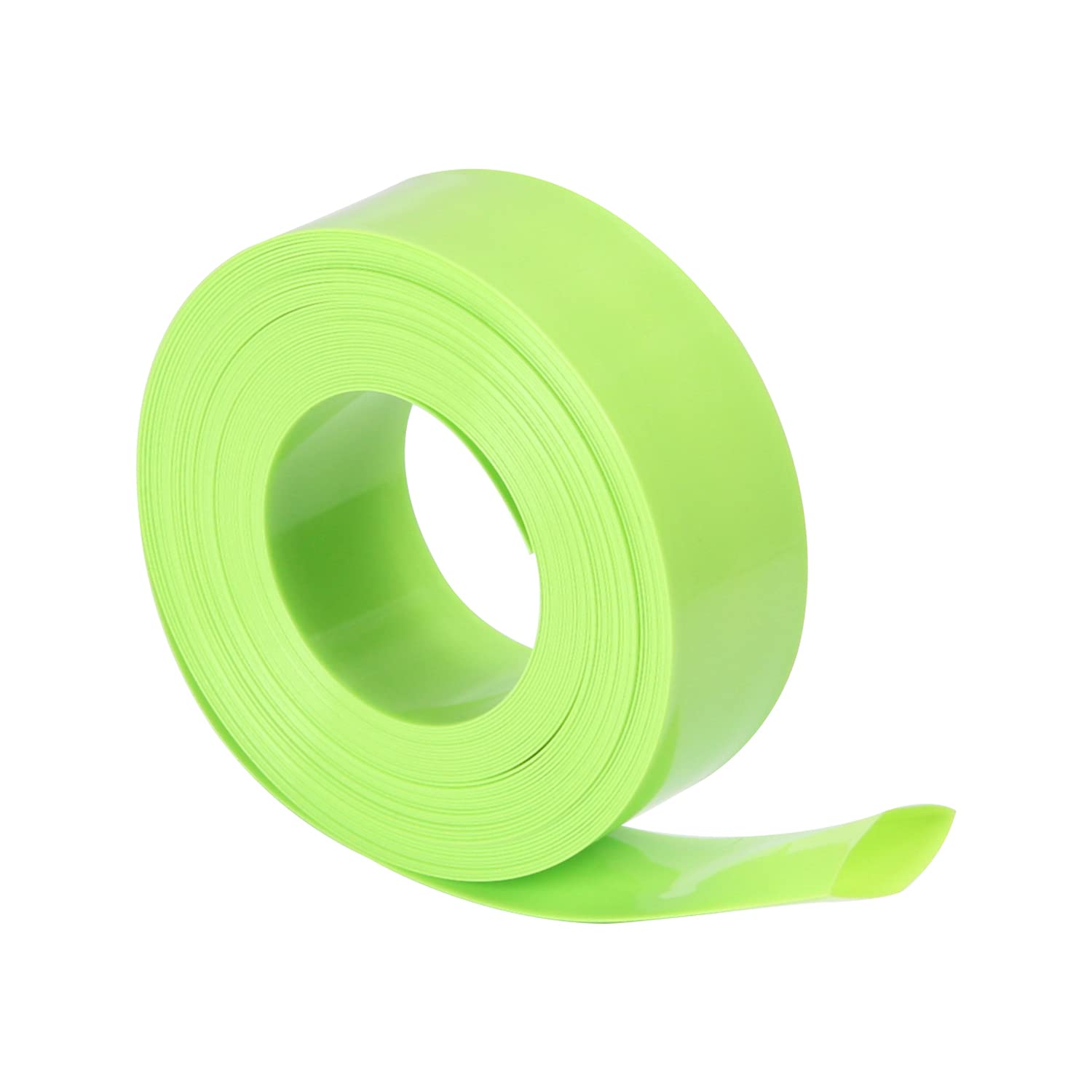 Othmro 16.4Ft Heat Shrink Tubing Kit - 0.67inch Width PVC Insulation Shrink Wrap for Cables, Wires & Electronics - Industrial Grade Battery Cable Protector for AAA Power Supply (Green) | Perfect for DIY Repairs, Automotive Wiring & Electrical Projects