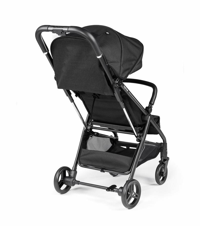 Peg Perego Selfie Stroller - Lightweight Compact Baby Stroller with One-Hand Fold, Adjustable Canopy & Storage Basket | Perfect for Urban Travel, Shopping & Family Outings