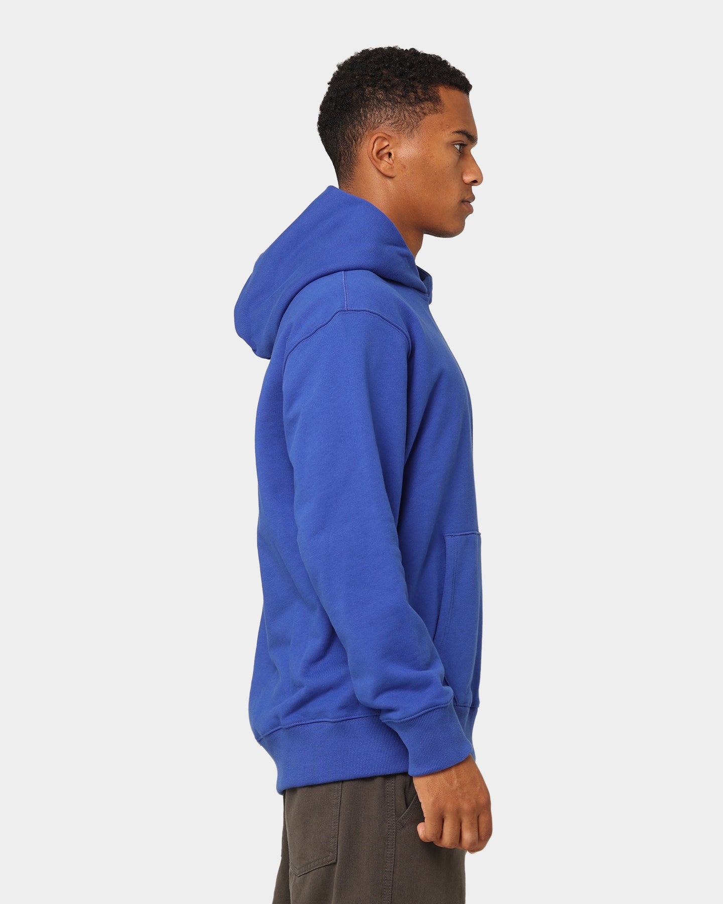 Adidas Originals French Terry Hoodie for Men & Women - Semi Lucid Blue | Comfortable Cotton Pullover Sweatshirt | Perfect for Gym, Running & Casual Wear