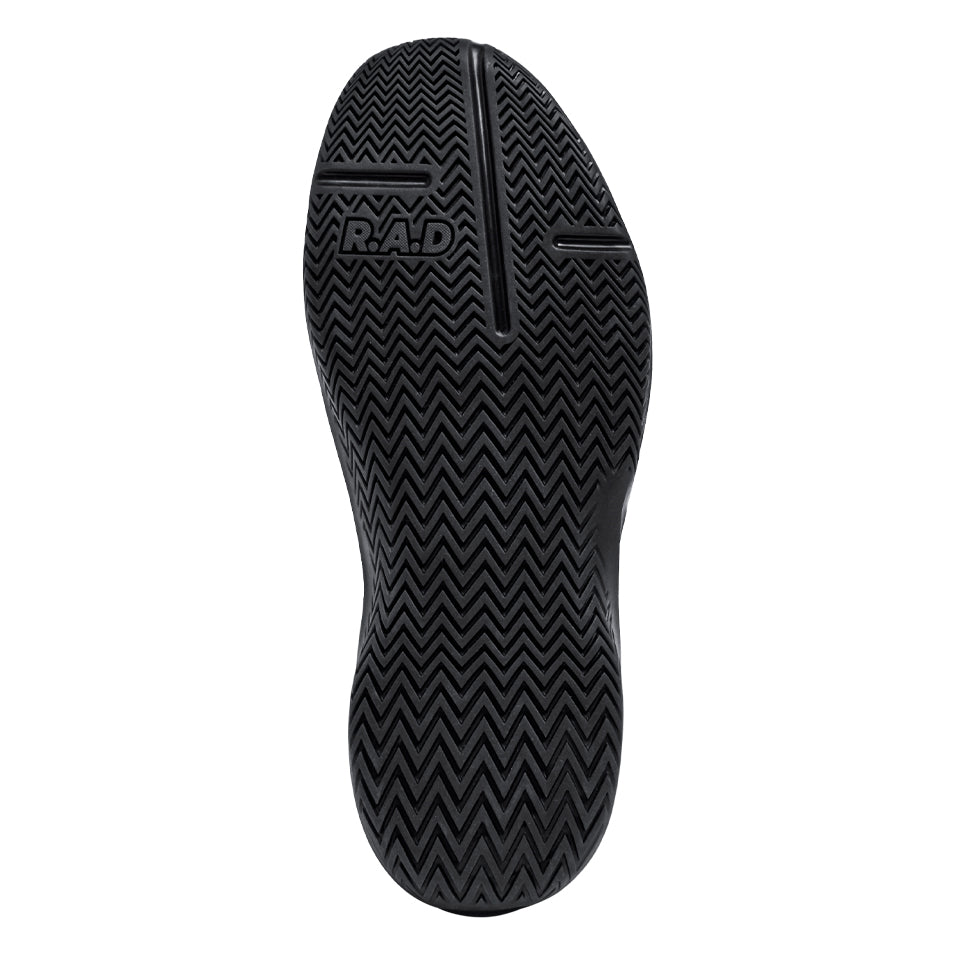 R.A.D® ONE V2 Triple Black Sneakers - Men's & Women's Fashion Running Shoes for Casual Wear, Gym & Street Style