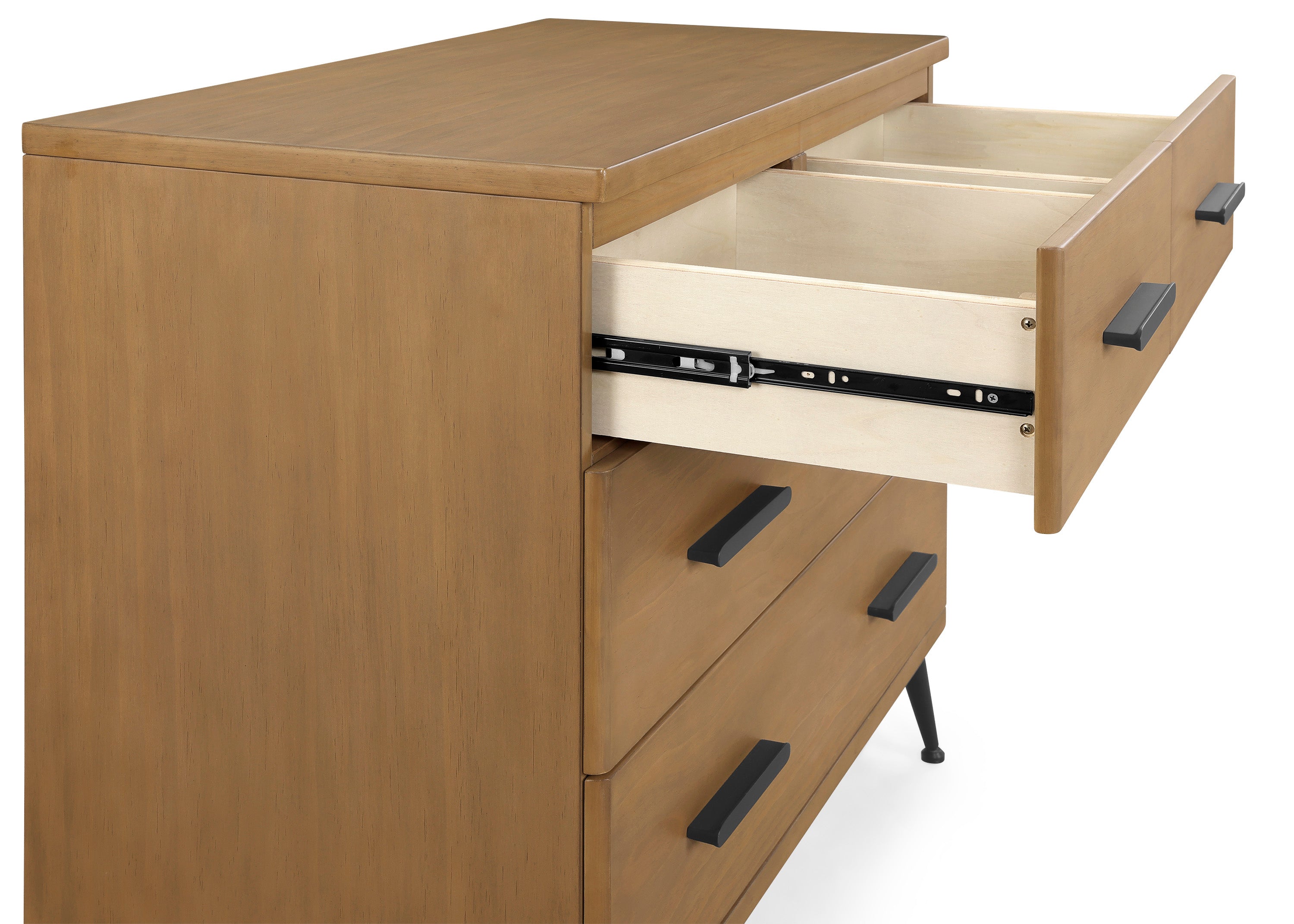 Sloane 4-Drawer Baby Dresser with Changing Table Top & Secure Interlocking Drawers - Perfect for Nursery Organization and Diaper Changing Station