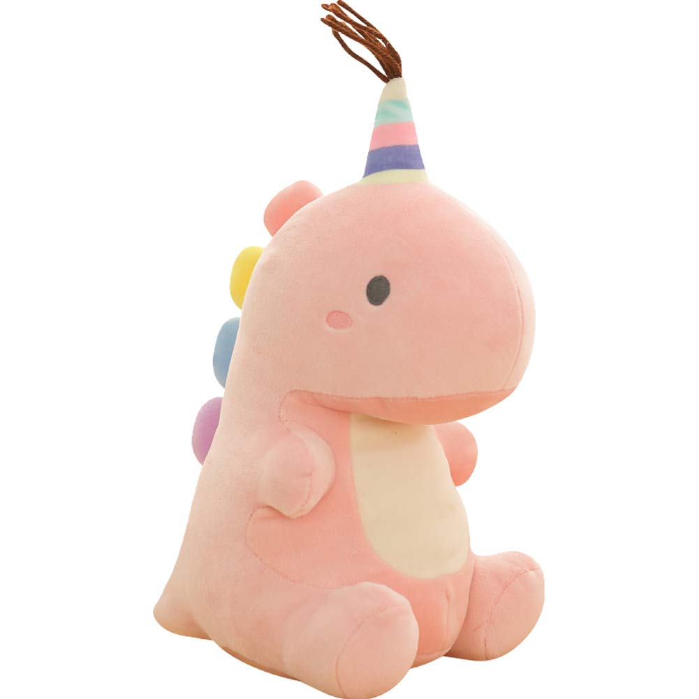 **Soft Dinosaur Stuffed Animal Plush Toy - Cute Hugging Pillow Gift for Kids, Birthday, Valentine's Day & Christmas (Pink, 19.7 Inches) - Perfect for Cuddling, Nursery Decor & Gifts**