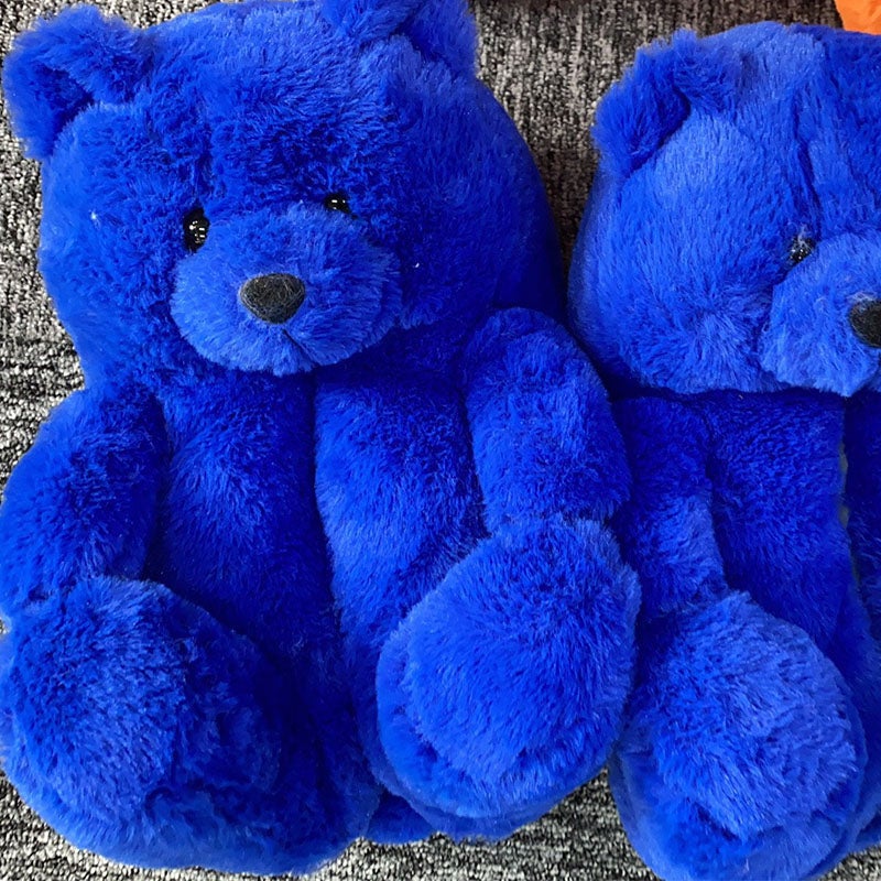 Cozy Women's Teddy Bear Slippers - Soft Plush House Shoes for Indoor Comfort & Warmth - Perfect Gift for Her, Christmas, Valentine's Day & Relaxing at Home
