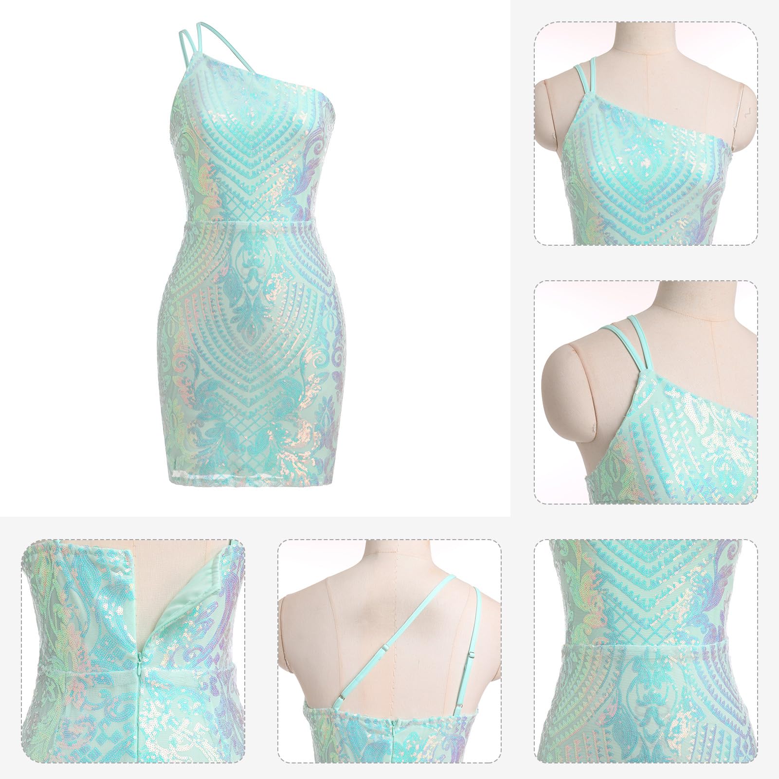Sparkly Homecoming Dress with Sequins - Elegant Backless Cocktail Prom Dress for Women | Perfect for HOCO, Parties, and Special Occasions