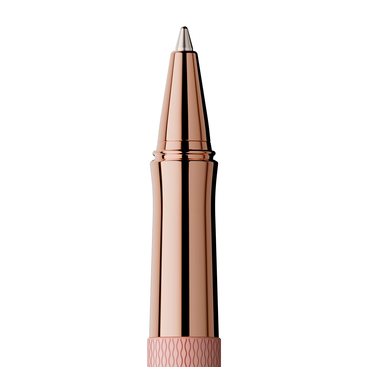 Faber-Castell Guilloche Rose Gold Fountain Pen - Elegant Writing Instrument for Calligraphy, Journaling & Gift Giving