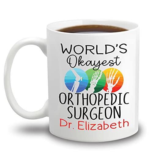 World's Okayest Orthopedic Surgeon White Mug