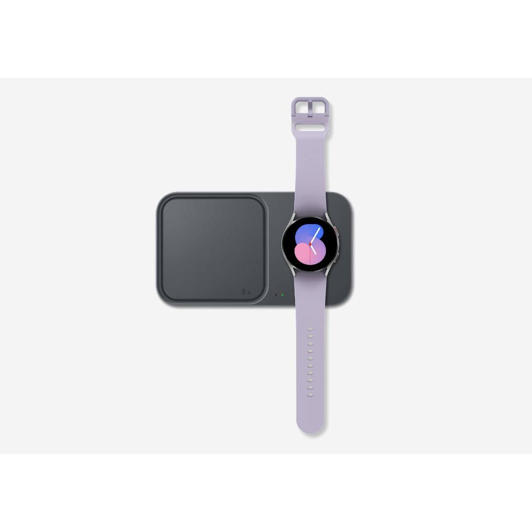 SAMSUNG Galaxy Watch 5 44mm Bluetooth Smartwatch - Body, Health & Fitness Tracker with Sleep Monitoring | Improved Battery Life & Sapphire Crystal Glass | Enhanced GPS | US Version (Blue) | Perfect for Workouts, Running & Daily Activity Tracking