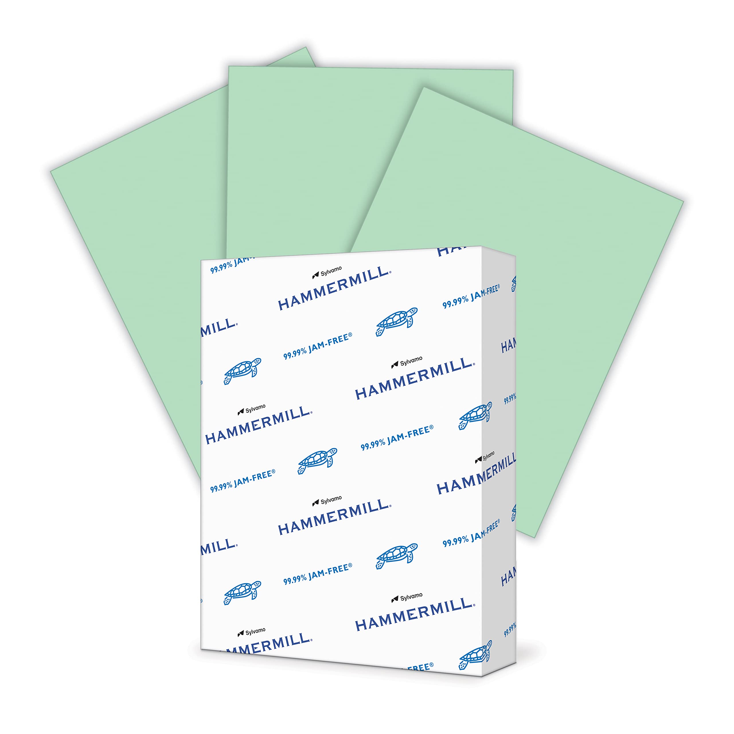 Hammermill 20 lb Green Colored Printer Paper, 8.5 x 11 Inches, 500 Sheets/Ream - Pastel Paper for Office, School & Crafting - Made in USA (Item 103366R) - Perfect for Flyers, Invitations & Creative Projects