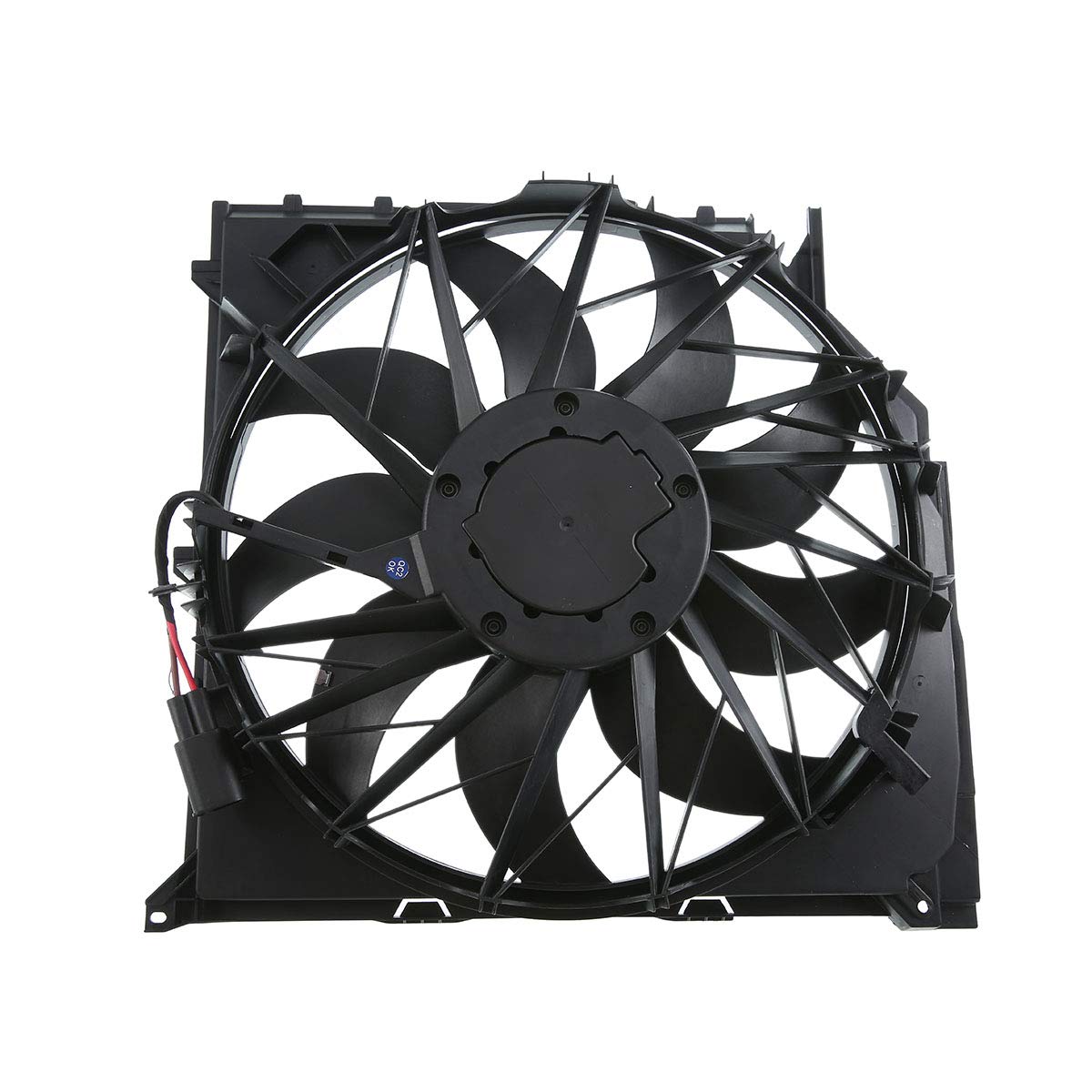 Premium Radiator Cooling Fan Assembly Replacement for BMW E83 X3 2007-2010 - High-Performance Cooling Solution for Hot Weather & Heavy-Duty Driving