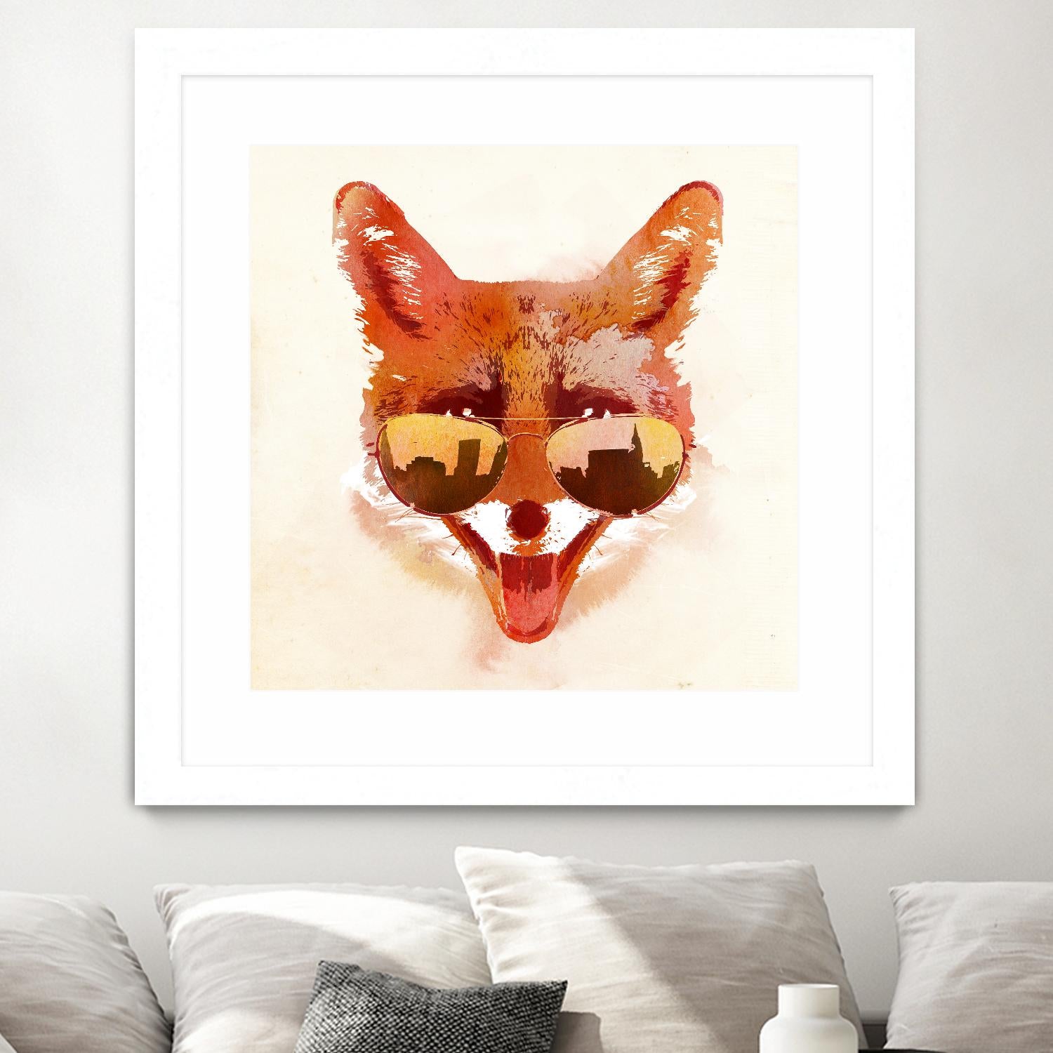 Big Town Fox - Premium Fox Plush Toy for Kids & Adults - Soft & Cuddly Stuffed Animal for Gifts, Home Decor, and Nursery Room Accessories