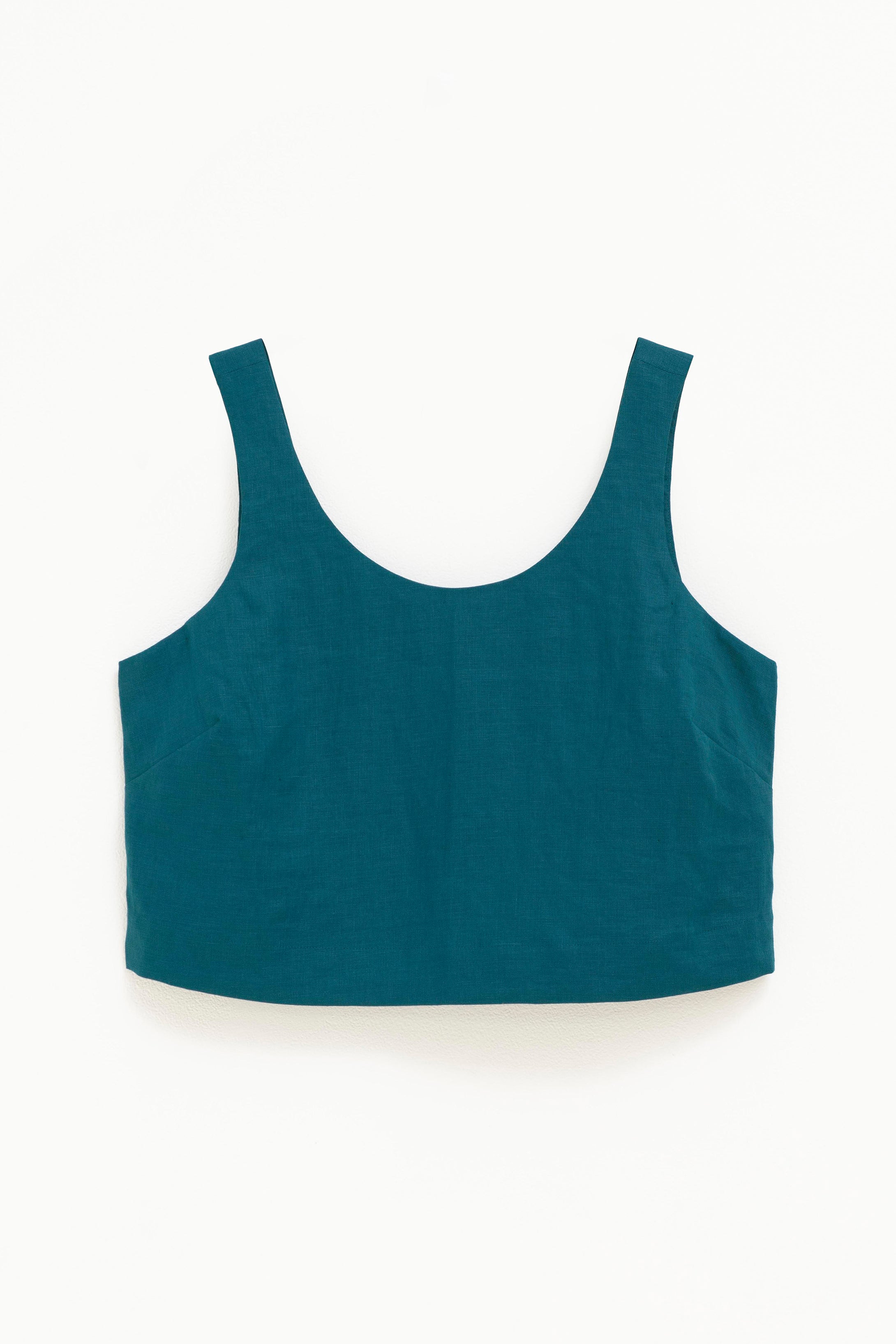 Stylish Strom Linen Tank Top for Women - Breathable Summer Casual Wear - Perfect for Beach, Vacation & Everyday Outfits