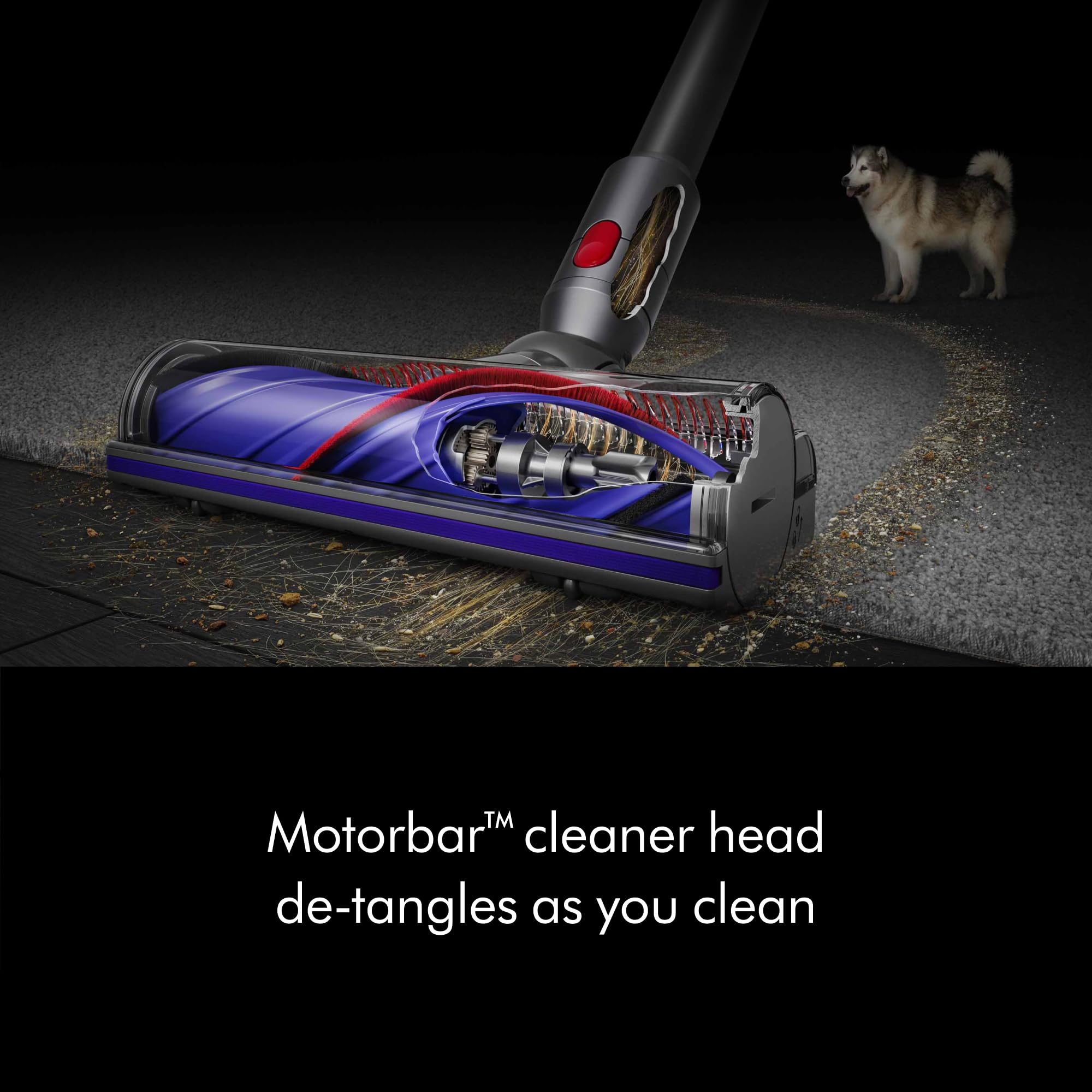 Dyson Digital Slim Cordless Vacuum Cleaner - Lightweight Powerful Stick Vacuum for Pet Hair & Hard Floors - Perfect for Home, Apartment & Car Cleaning
