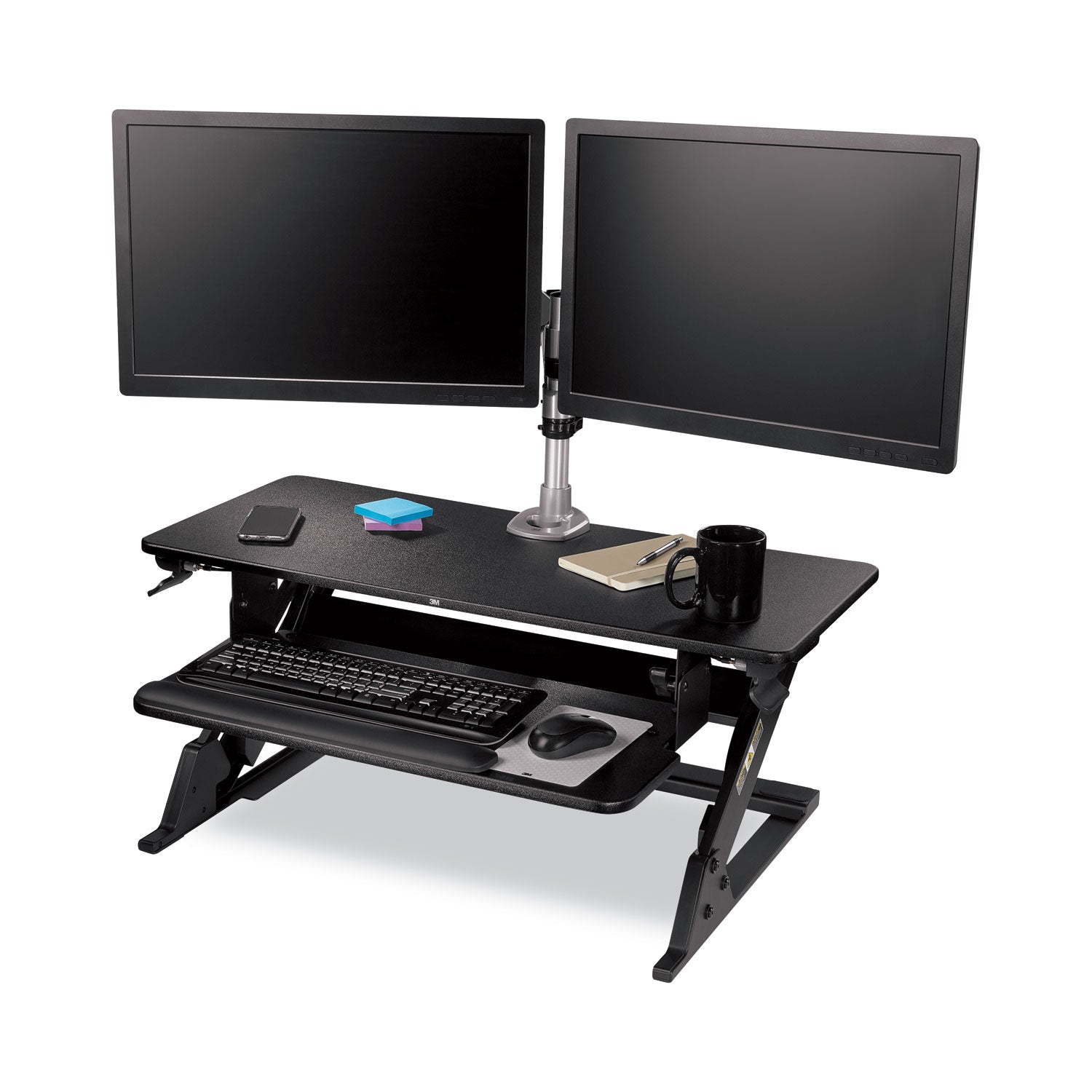 3M™ Precision Adjustable Standing Desk - 35.4