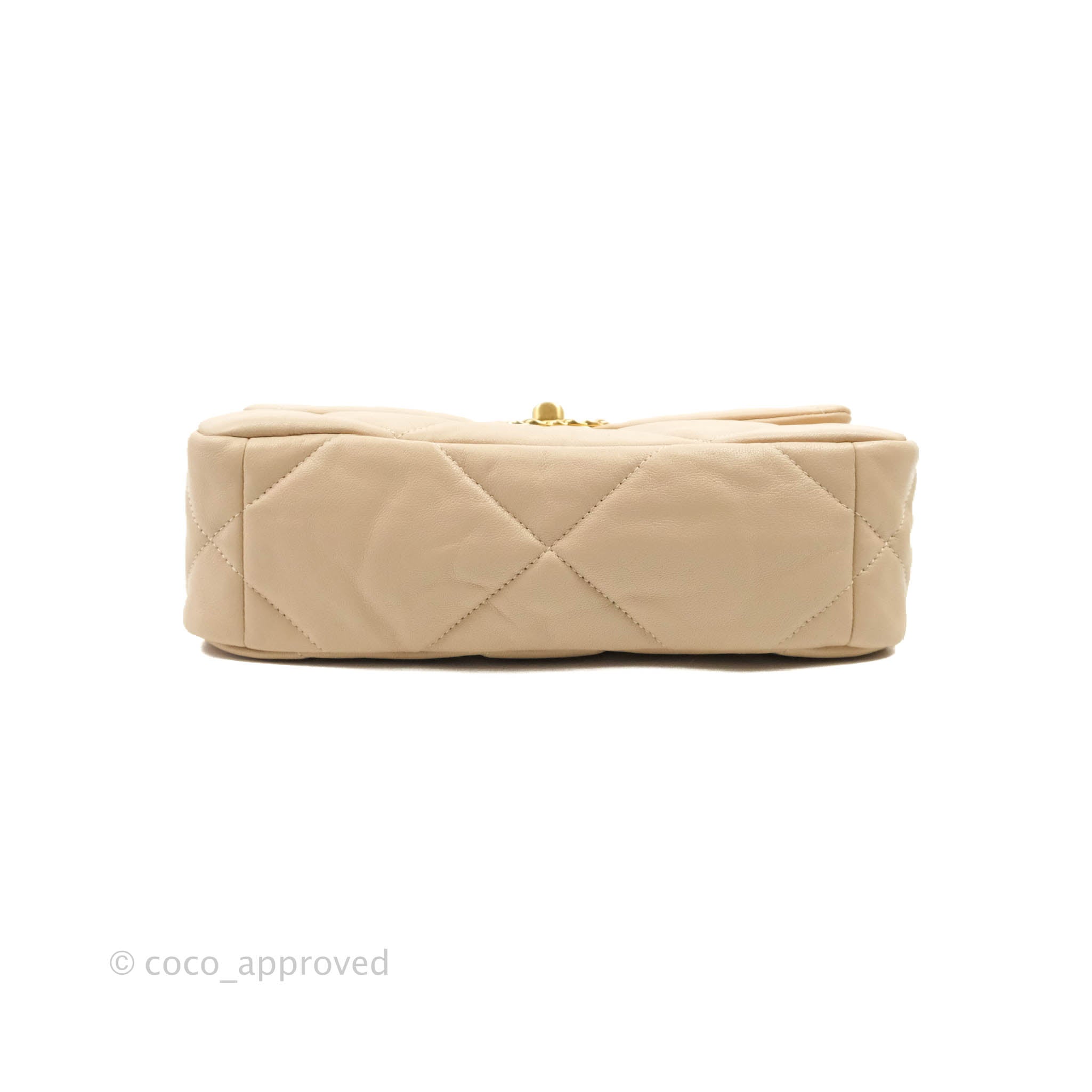 Chanel 19 Small Handbag in Light Beige with Mixed Hardware - 20S Collection | Luxury Crossbody Bag for Women, Perfect for Date Night & Special Occasions