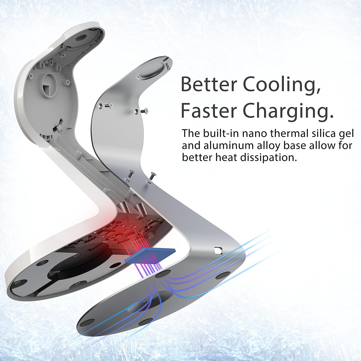 3 in 1 Wireless Charging Station for iPhone 16/15/14/13/12, AirPods & Apple Watch - Fast MagSafe Charger Stand with USB-C Cable - Perfect for Home, Office & Travel
