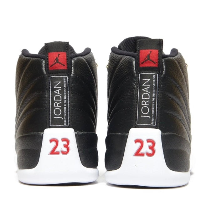 Air Jordan 12 Retro Playoff Basketball Shoes - White/Black/Varsity Red (2022 Release) | Men's High-Top Sneakers for Basketball & Streetwear Fashion