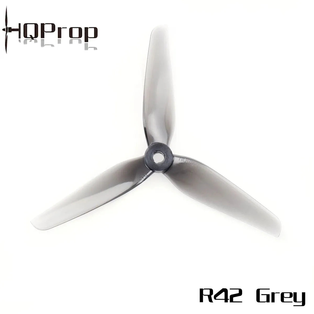 HQProp R42 5.1x4.1x3mm Racing Drone Propeller - Grey (16 Pack) - High Performance FPV Racing Props for Drones & Quadcopters - Ideal for Competitive Racing & Freestyle Flying