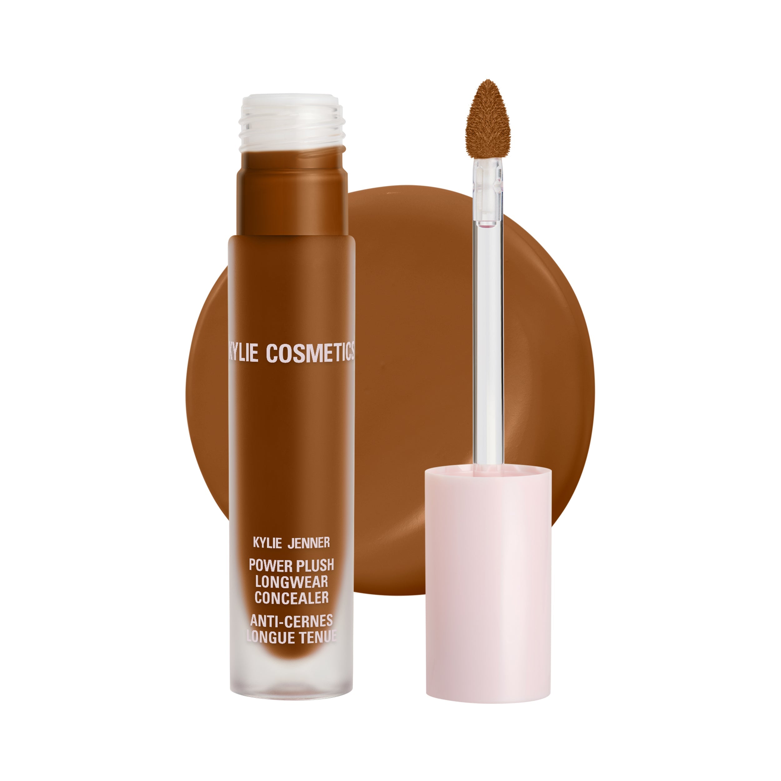 Long-lasting Power Plush Concealer - Full Coverage & Hydrating for Flawless Skin | Perfect for Daily Makeup & Special Occasions