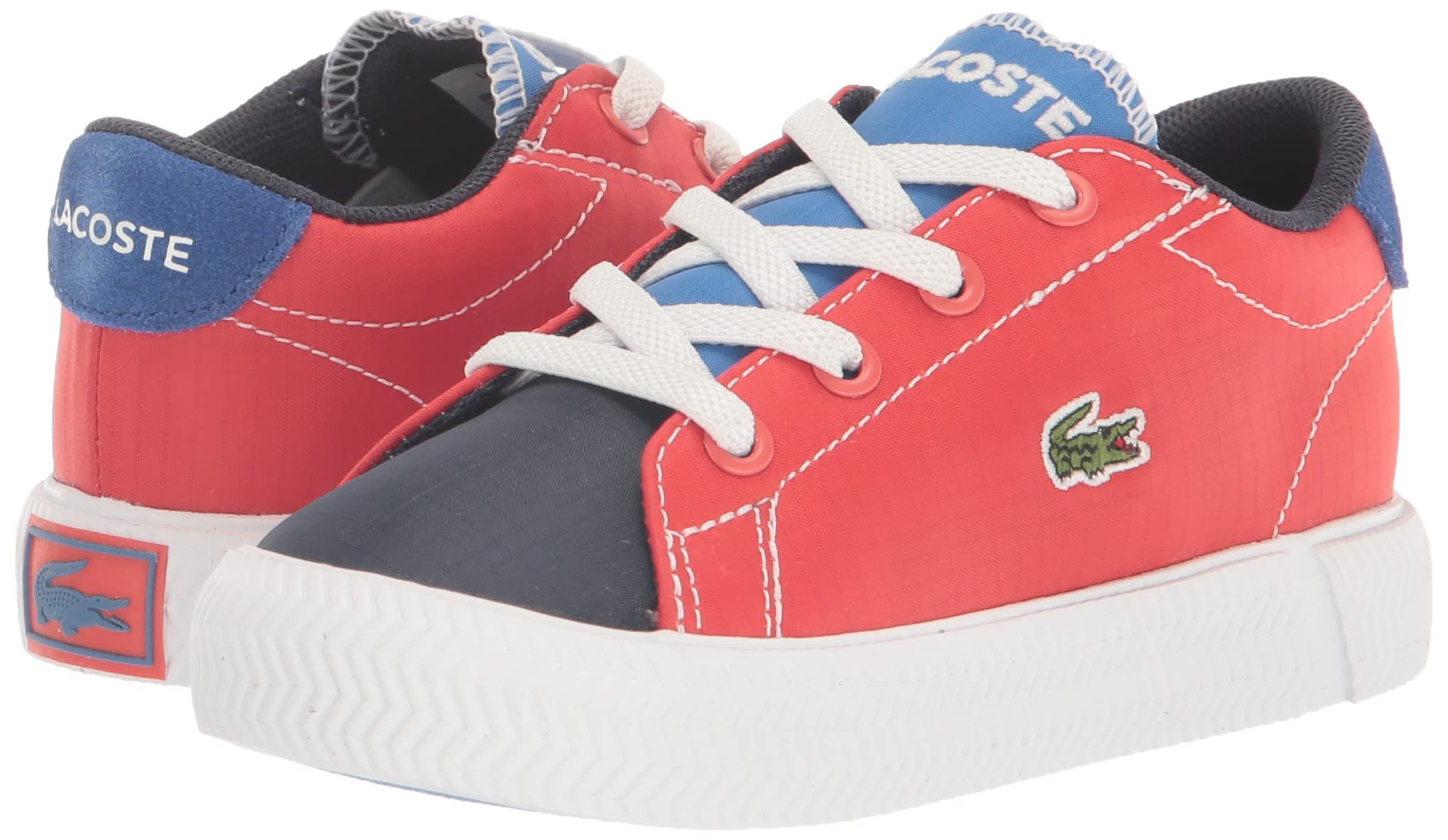 Lacoste Unisex Gripshot Sneakers for Kids - Comfortable & Durable Tennis Shoes for Boys & Girls - Perfect for School, Play & Sports Activities