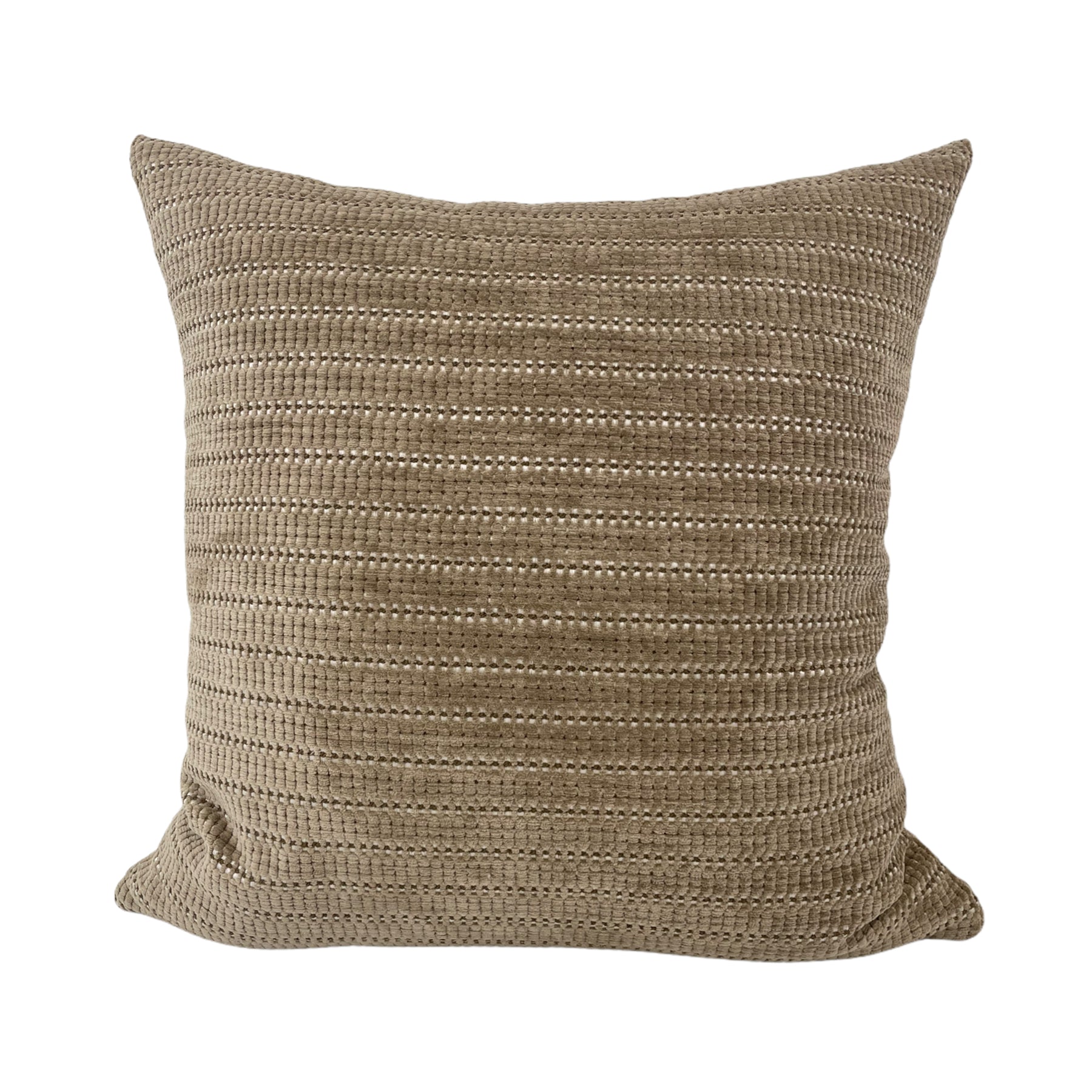 Premium Sisal Throw Pillow 20x20 Inches - Natural Fiber Decorative Cushion for Sofa, Bed & Living Room - Boho Chic Home Decor Accent