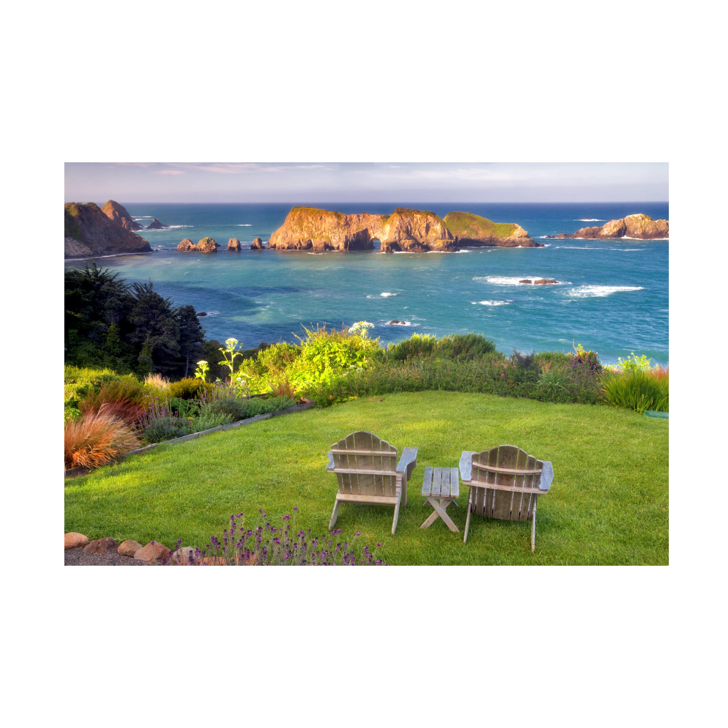 Dennis Frates 'Beach Chair 3' Canvas Wall Art Print - Coastal Decor for Living Room, Bedroom & Office - Trademark Fine Art Collection