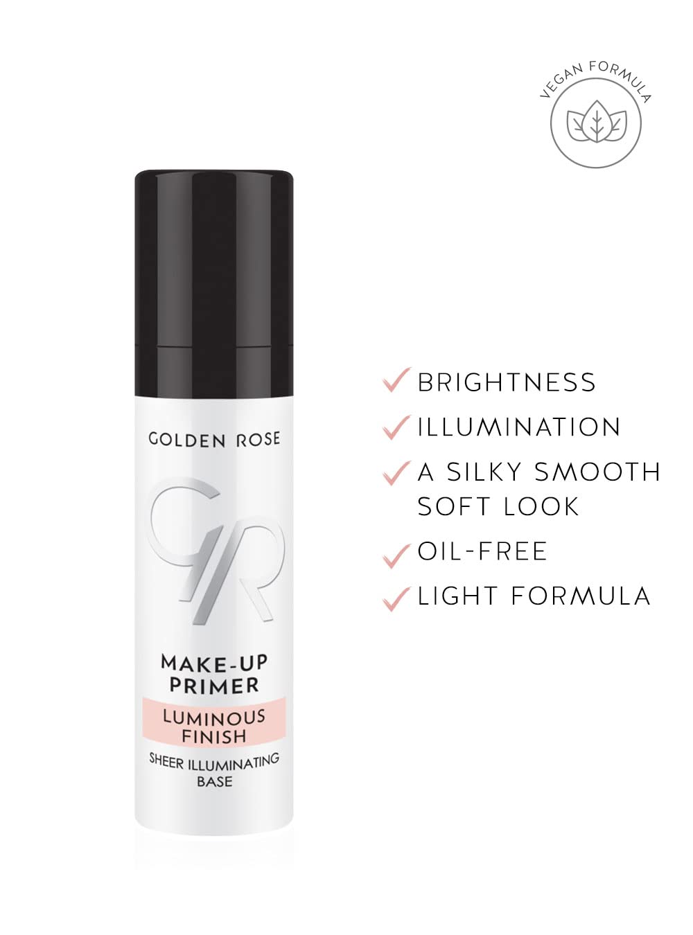 Golden Rose Make-Up Primer - Luminous Finish for Flawless Skin | Perfect for Daily Wear & Special Occasions