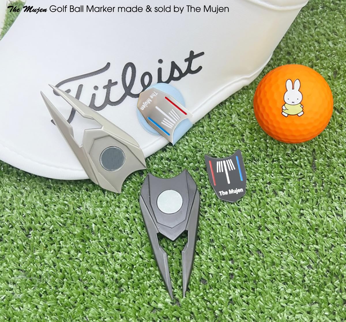 Premium Golf Ball Marker & Alignment Tool Set – Divot Repair, Putting Training Aid with Hat Clip, Cleaner & Club Holder – Perfect Golf Accessories Gift for Men & Women – Ideal for Practice, Tournaments & Casual Play