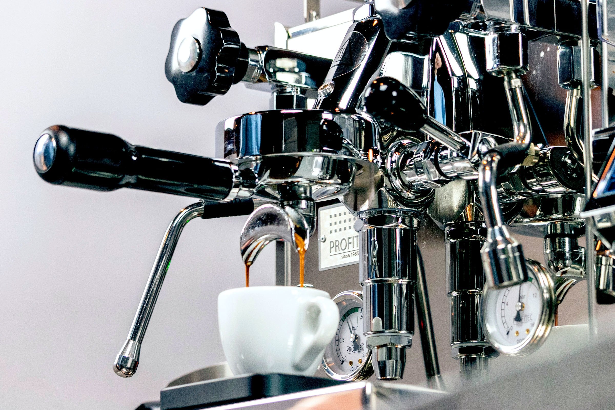 Ancap Verona Coffee Cups - Set of 6 Elegant Porcelain Espresso Cups with Saucers - Perfect for Home, Cafe & Restaurant Use