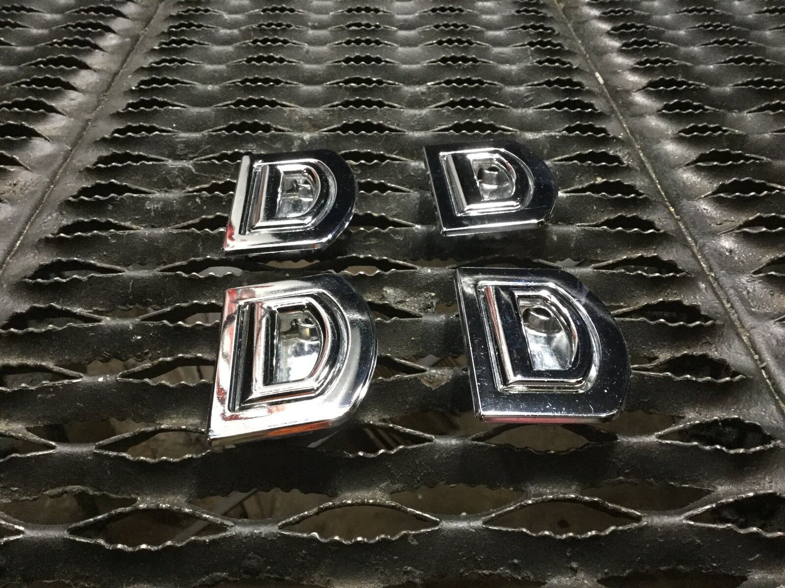 05-08 Audi A4 Rear Trunk Cargo Hook Set of 4 - OEM Replacement Parts - Perfect for Securing Groceries, Luggage & Sports Equipment