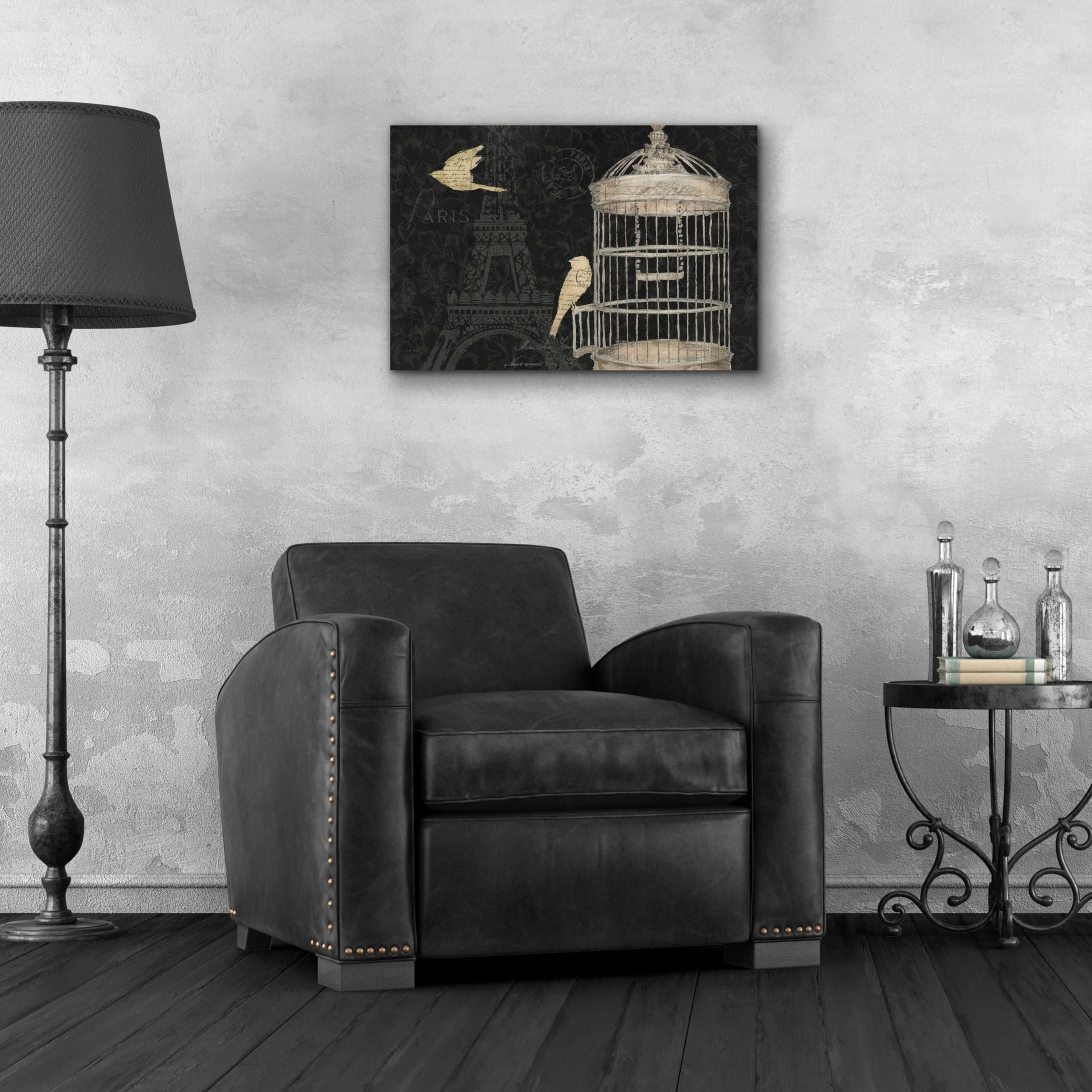 Epic Art 'Via Paris I' by James Wiens - Acrylic Glass Wall Art Painting 24