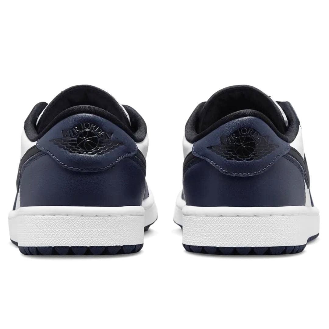 AIR Jordan 1 Low G Golf Shoes for Men - White/Black DD9315-110 | Comfortable Spiked Golf Sneakers for Course & Casual Wear