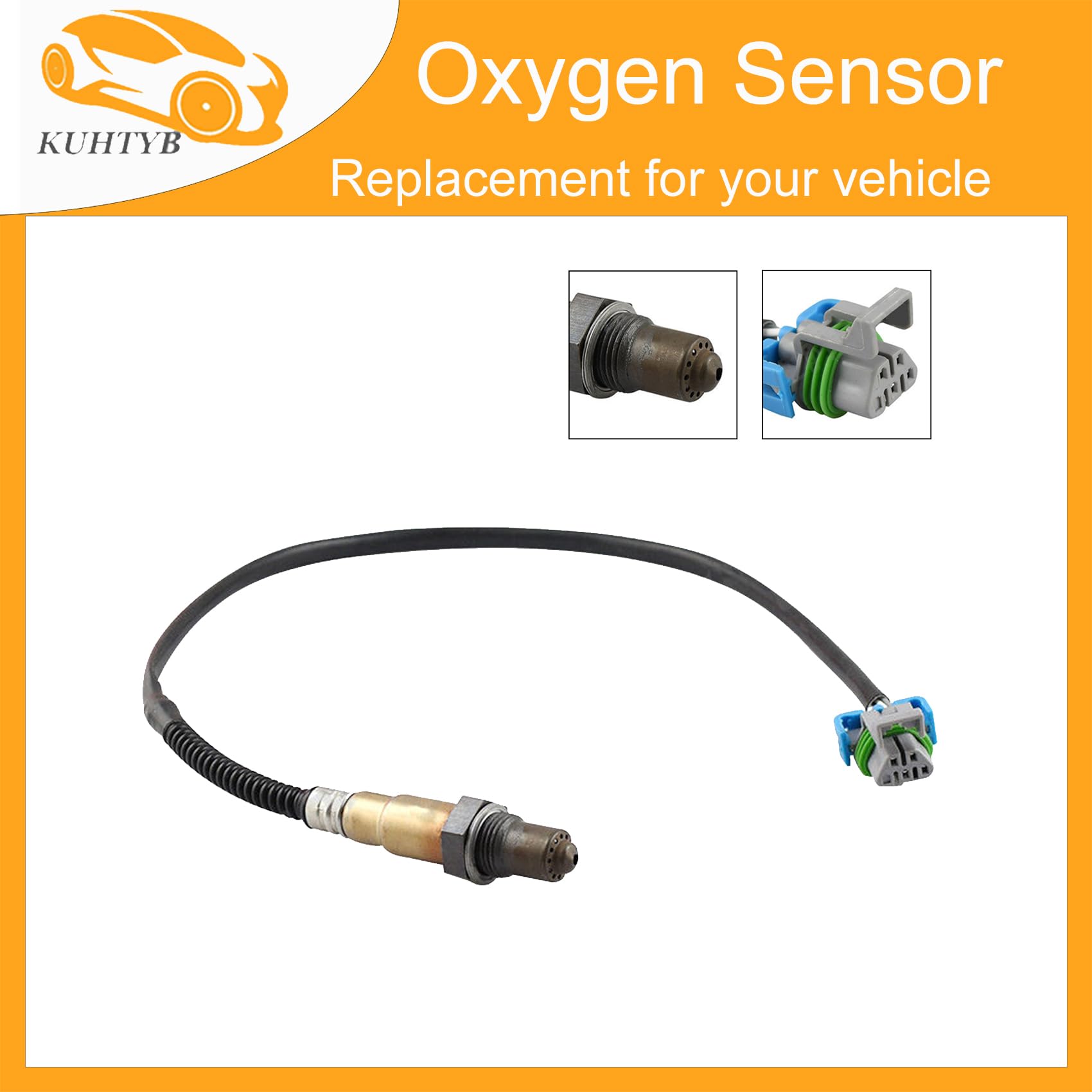 Oxygen Sensor Upstream & Downstream Compatible with 2008 BUICK ENCLAVE 3.6L - Replacement for Engine Performance & Fuel Efficiency | Perfect for DIY Auto Repair & Maintenance