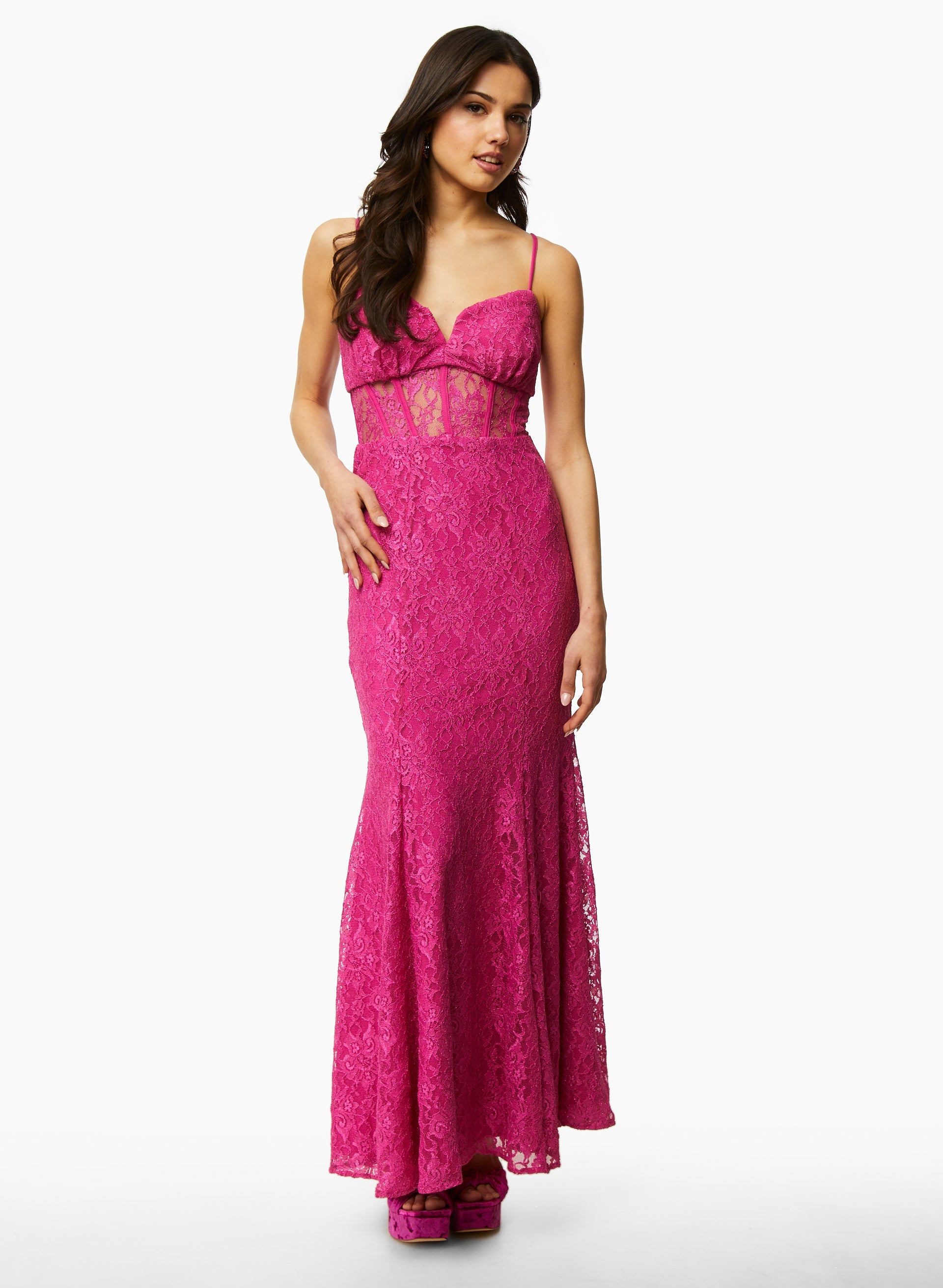 Elegant Embroidered Mermaid Dress for Women - Perfect for Evening Parties, Prom, and Special Occasions